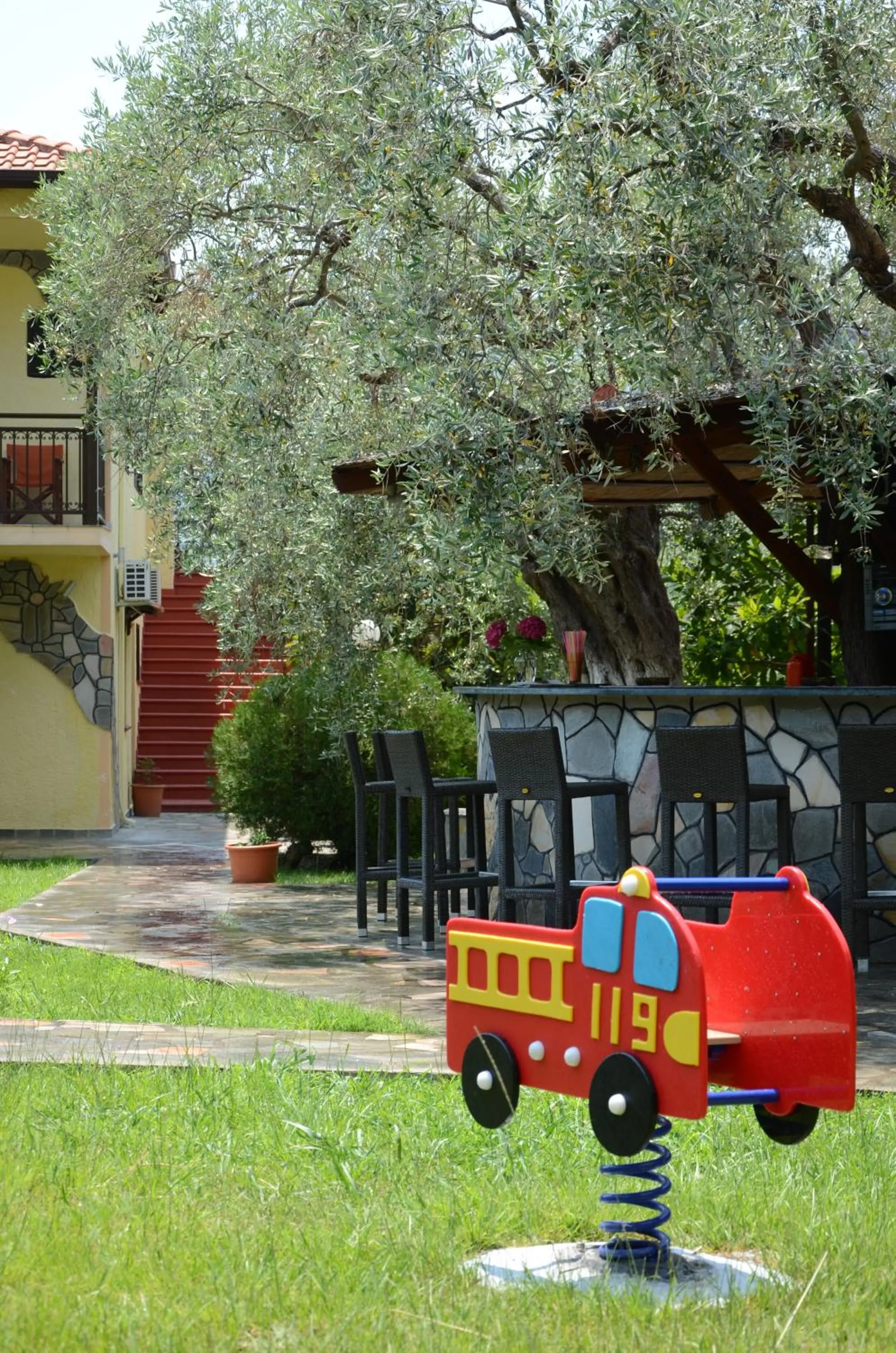 Garden view in Hotel Maria