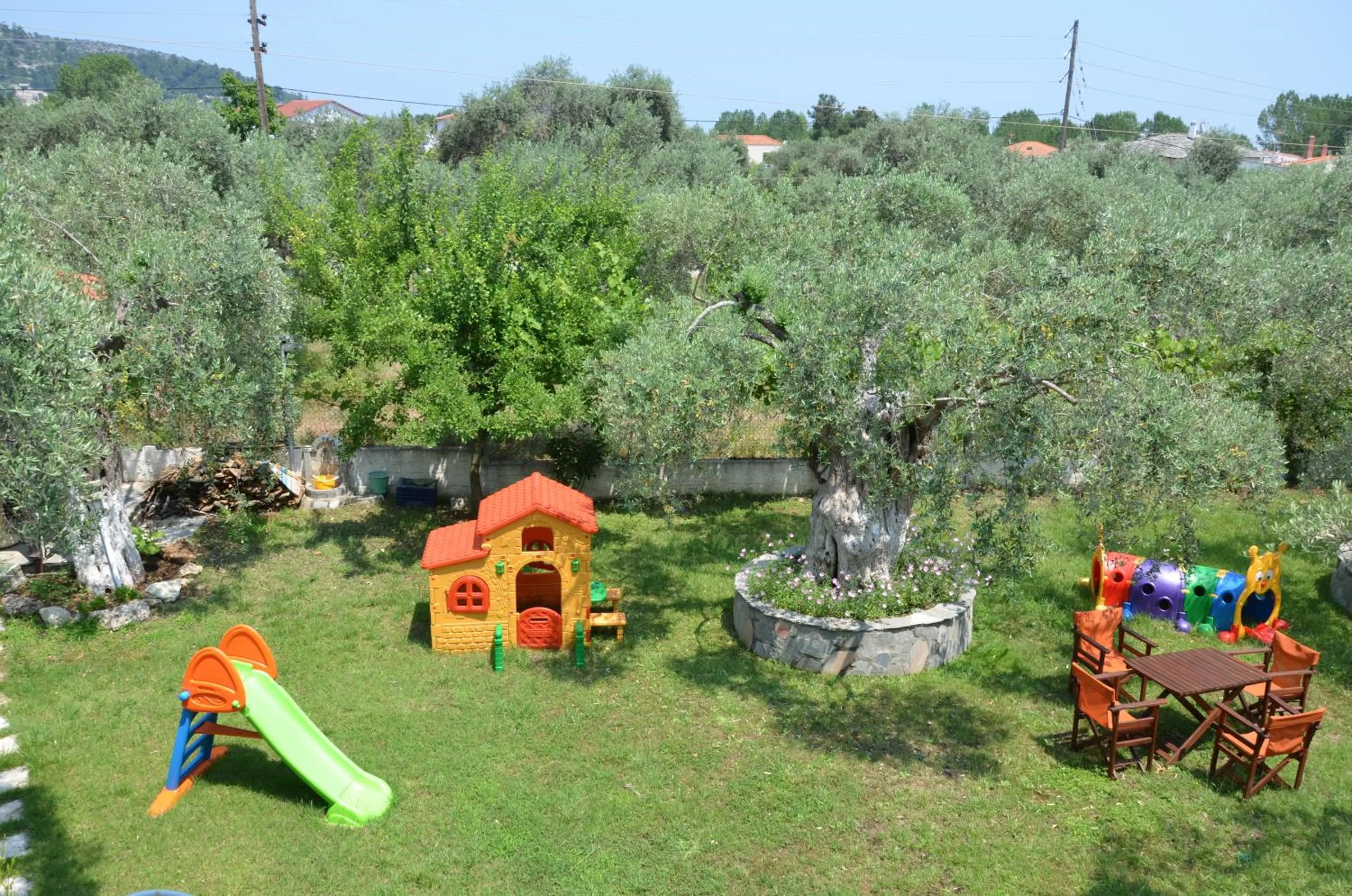 Garden view in Hotel Maria