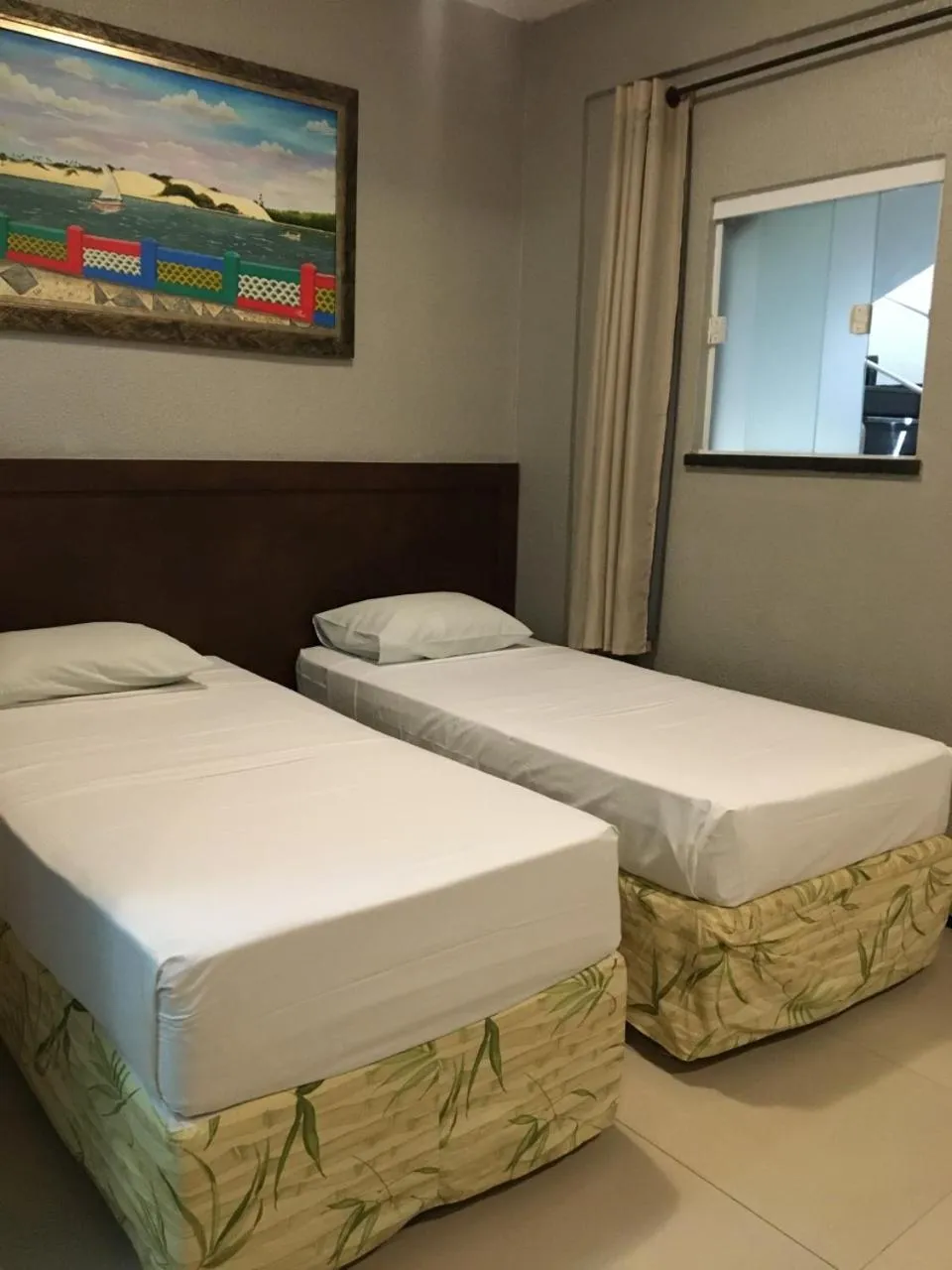 Bed in Abolição Praia Hotel