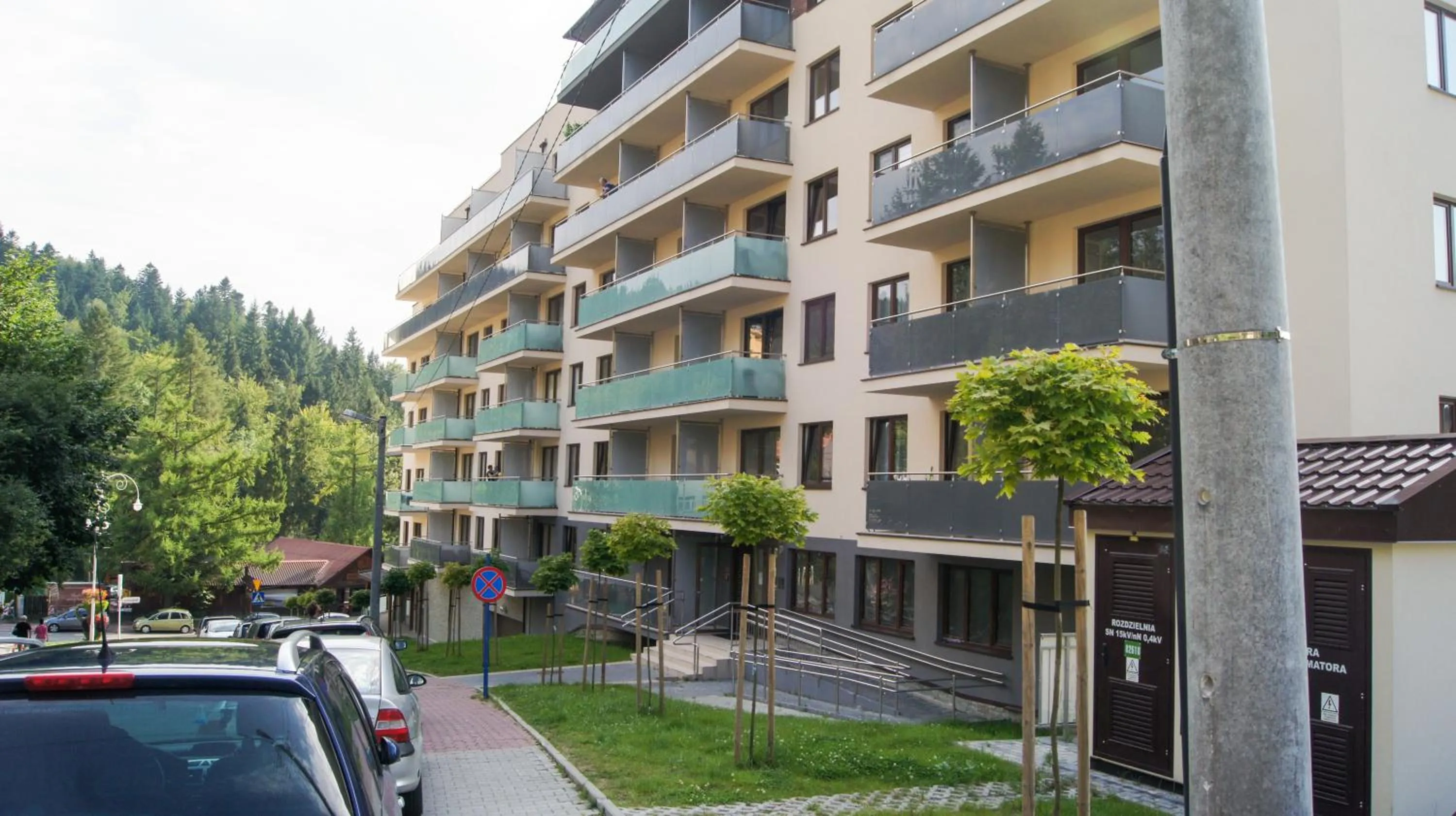 Facade/entrance in Apartamenty Topaz