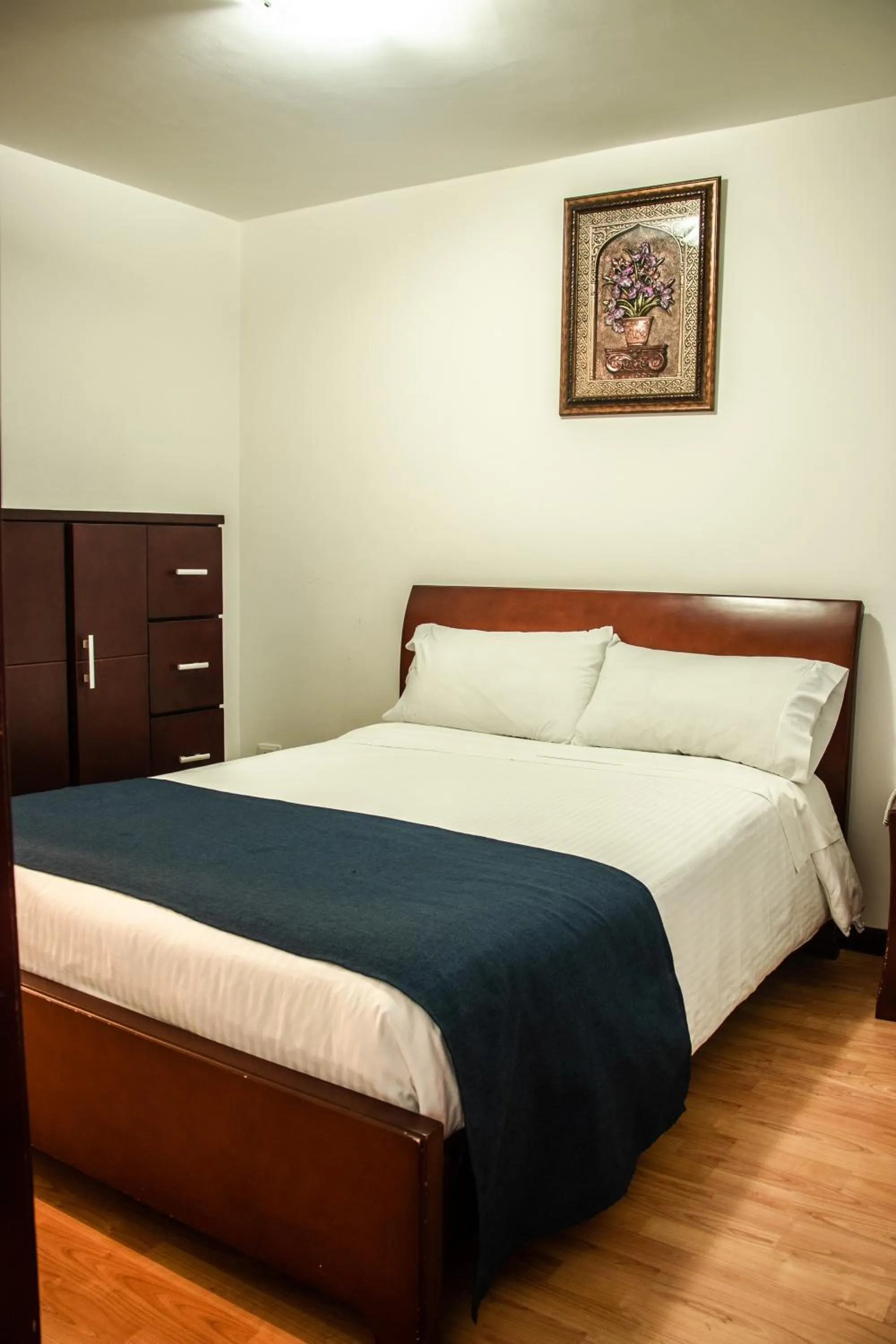 Bed in Nogal Suite Hotel Pasto