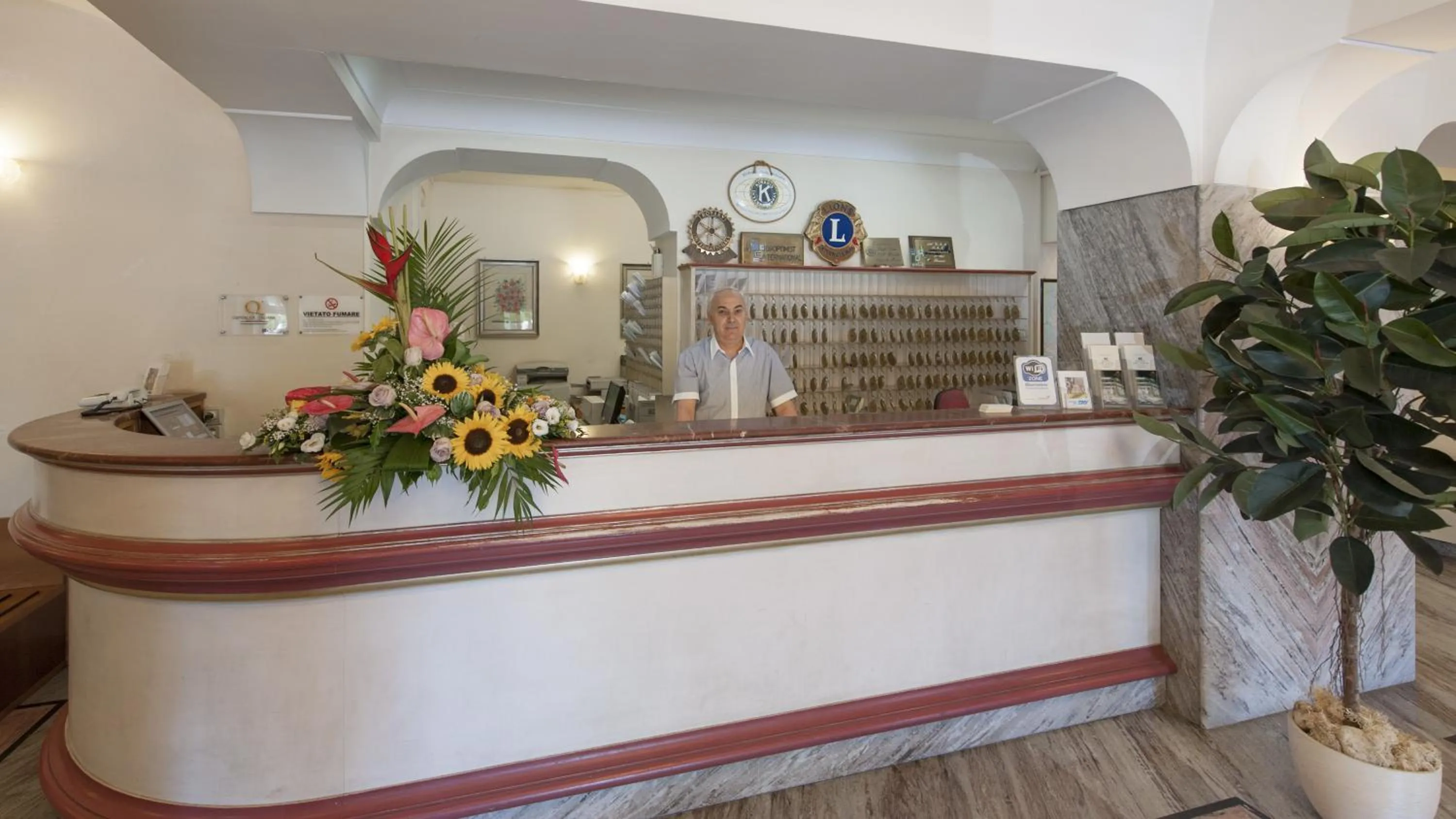 Lobby or reception in Hotel Esplanade