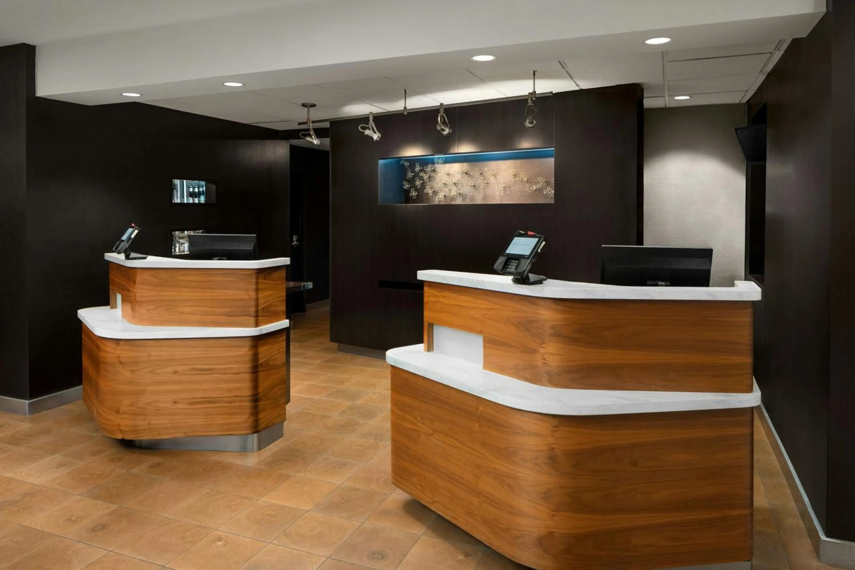 Lobby or reception in Courtyard by Marriott Portland Beaverton