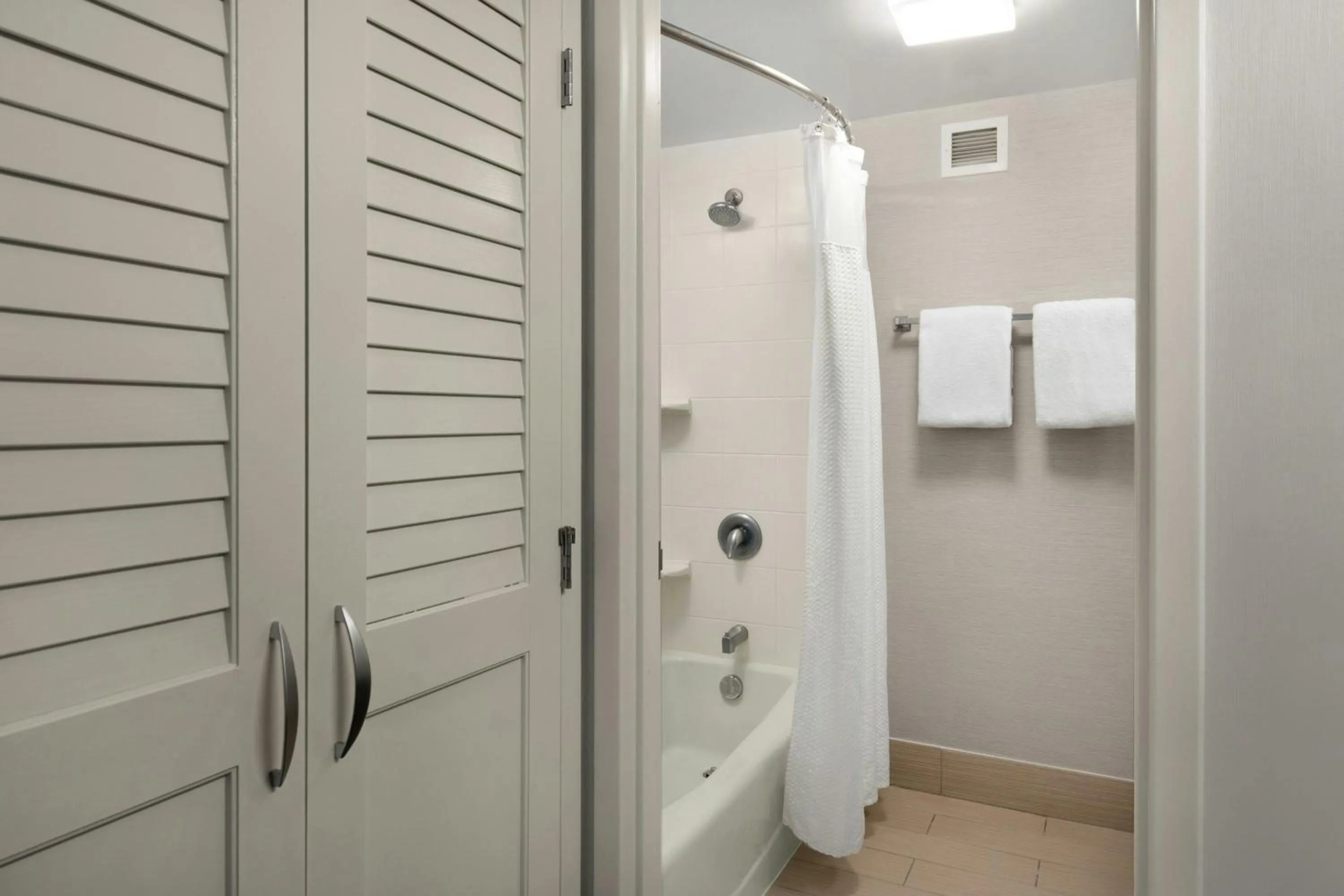 Bathroom in Courtyard by Marriott Portland Beaverton