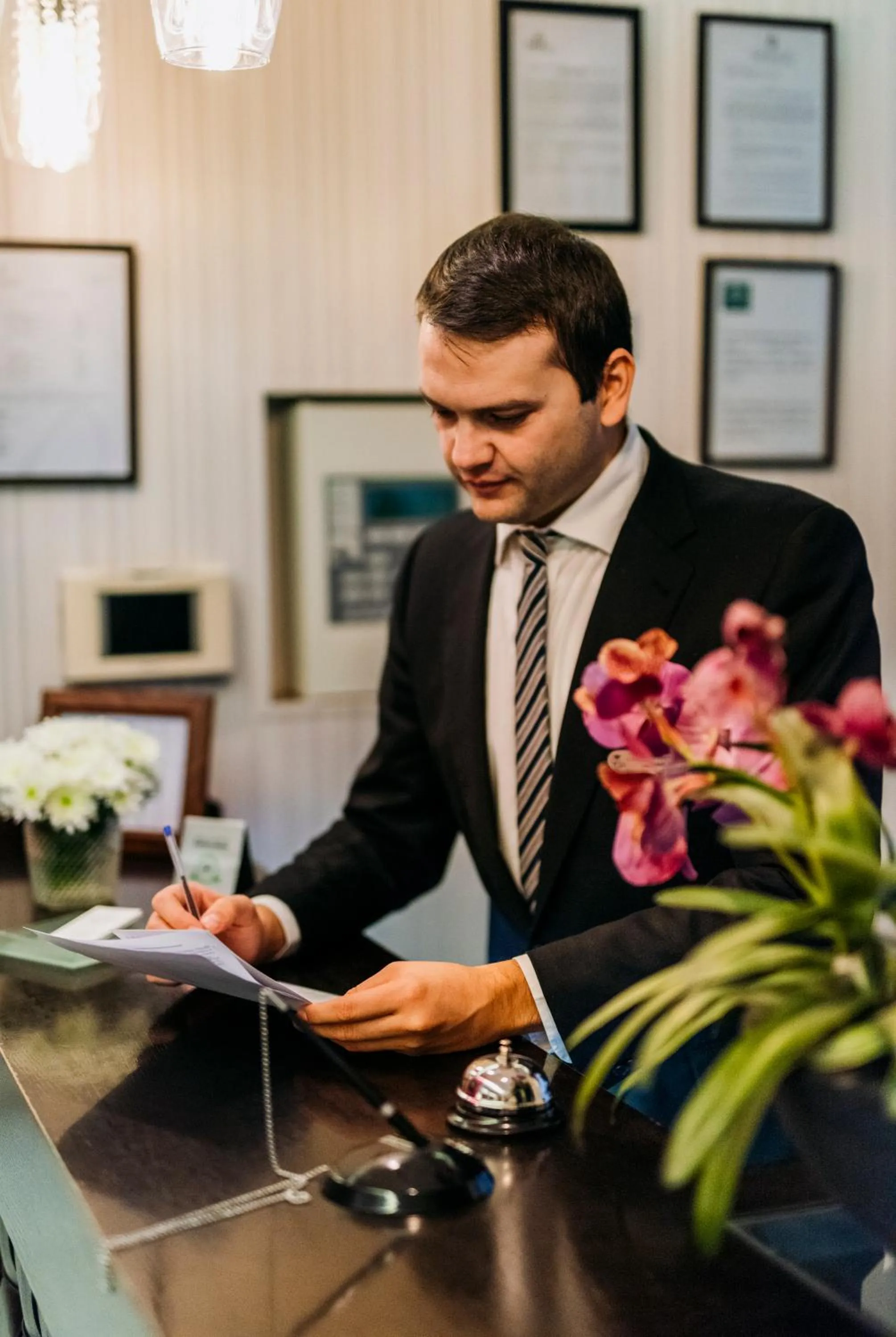 Staff in La Casa de la Trinidad