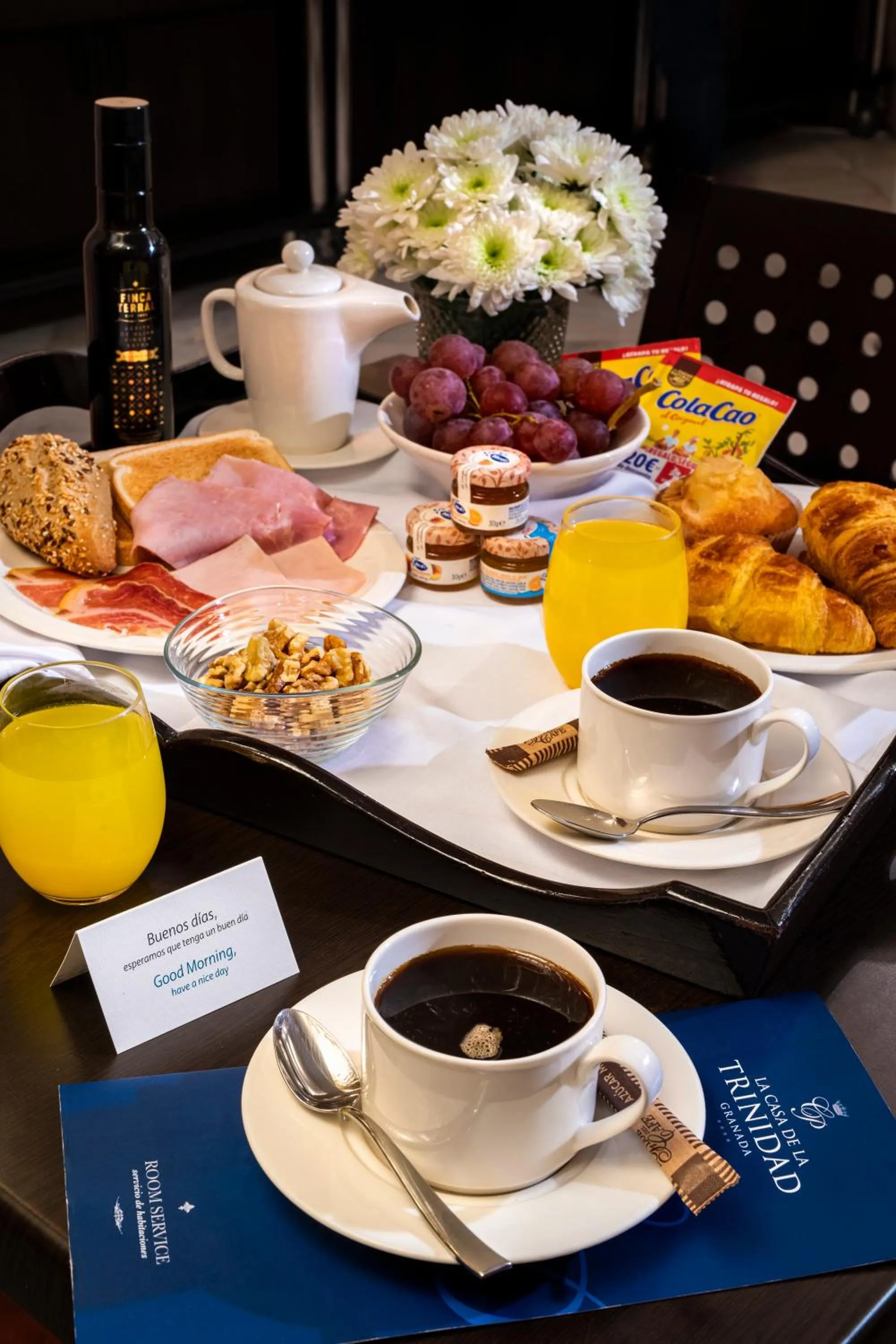 Dining area in La Casa de la Trinidad