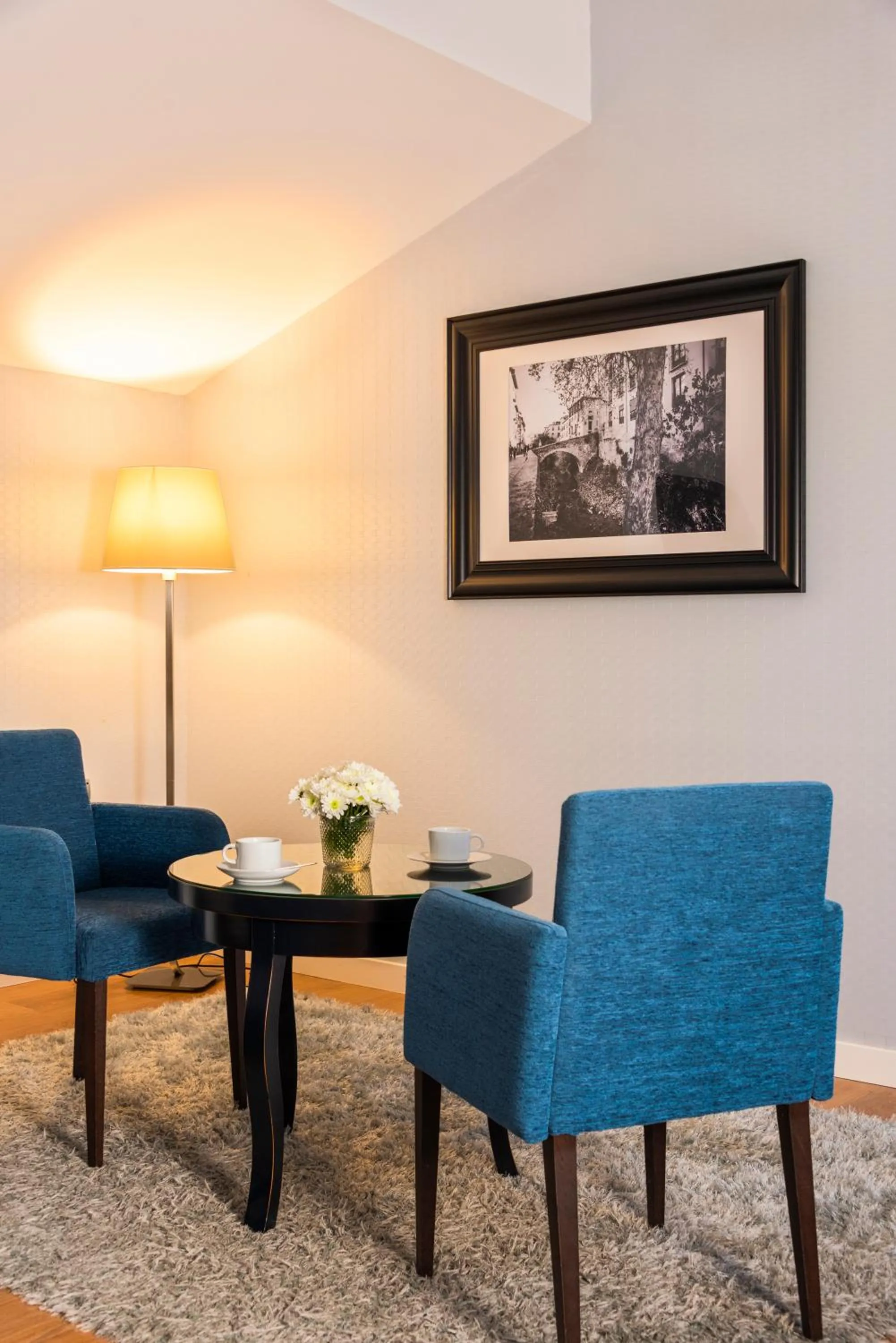 Living room in La Casa de la Trinidad