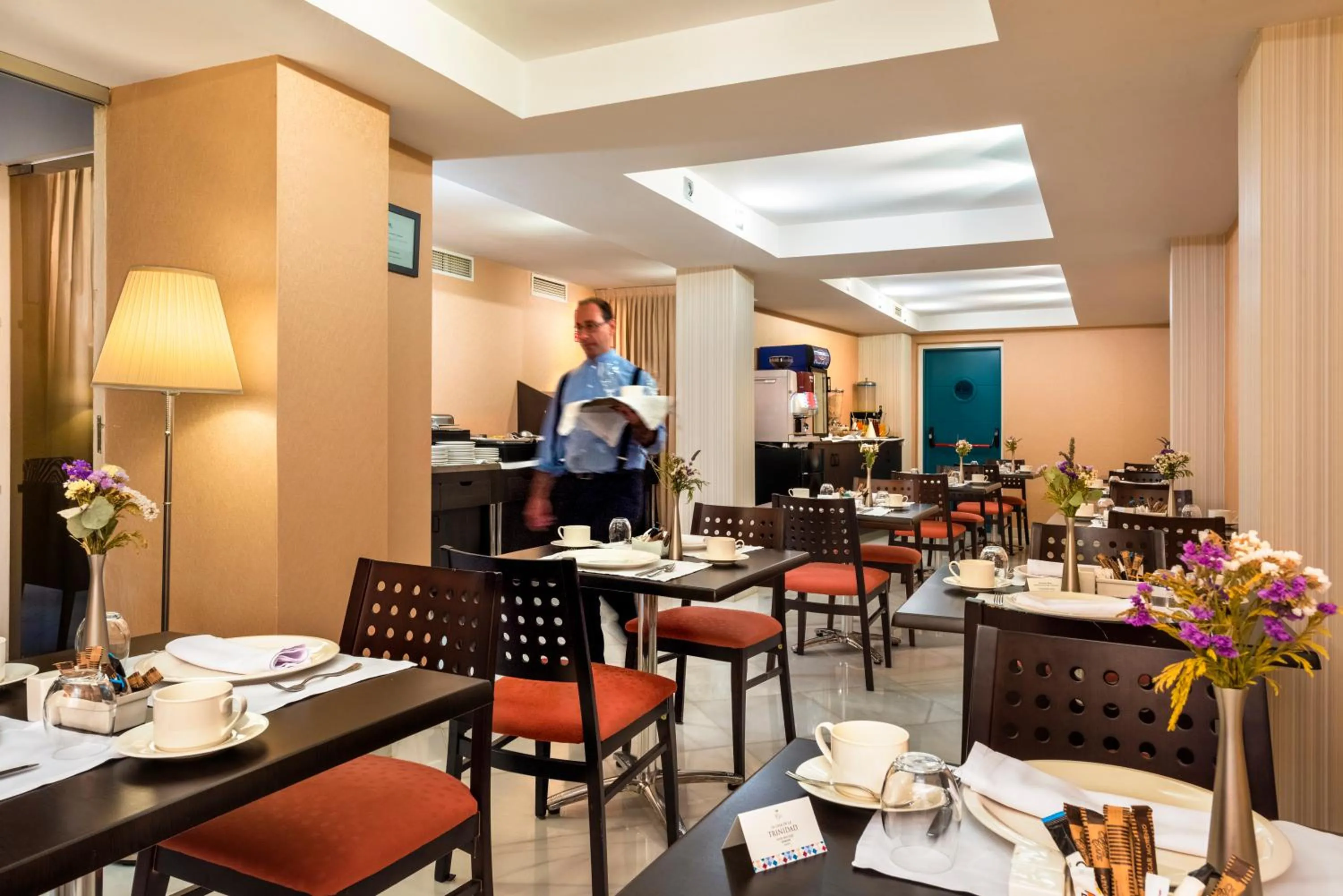 Food and drinks in La Casa de la Trinidad