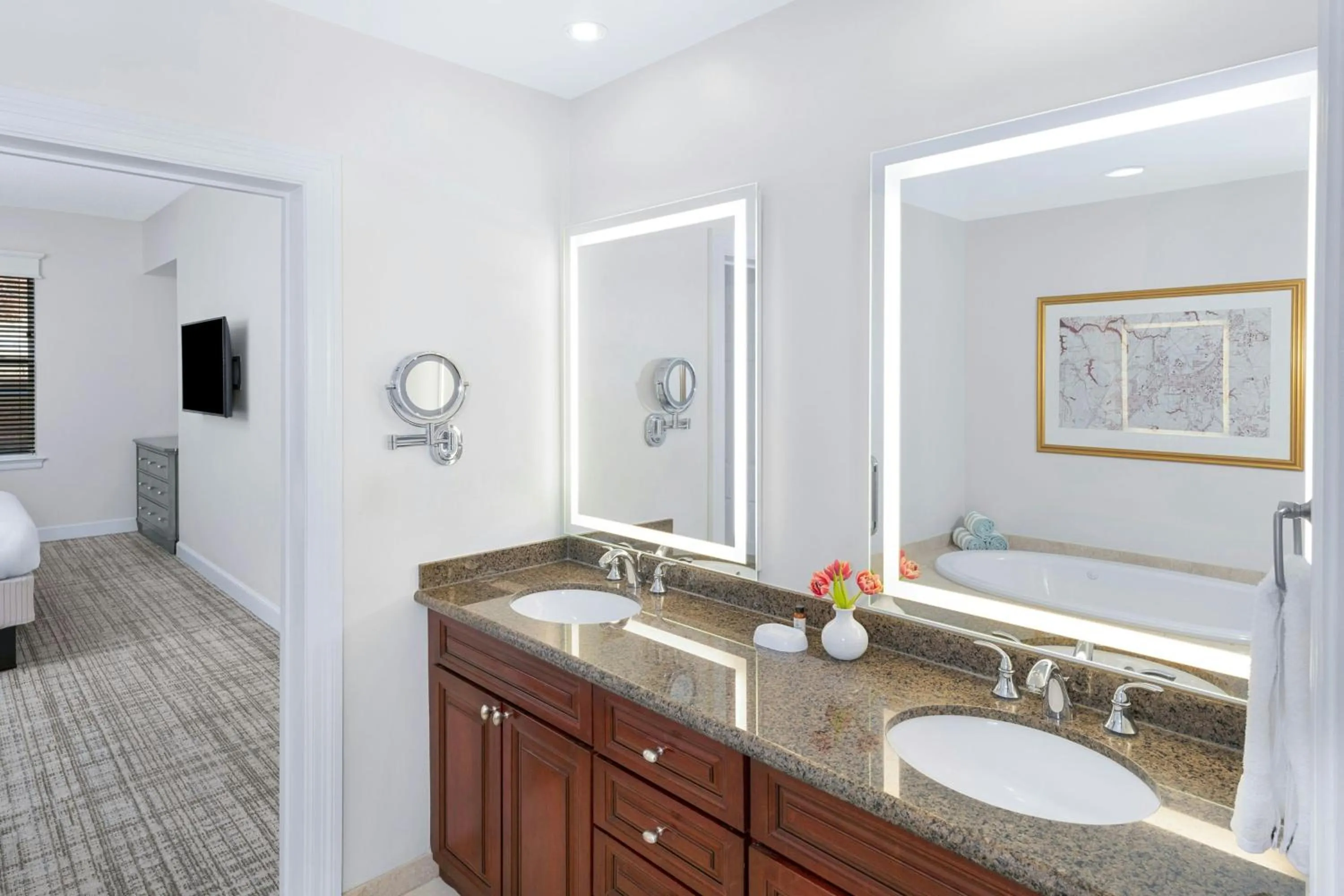 Bathroom in Marriott's Manor Club at Ford's Colony