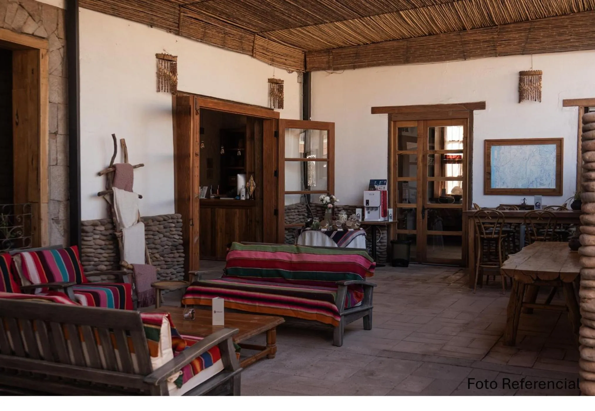 Patio in Terrantai Lodge