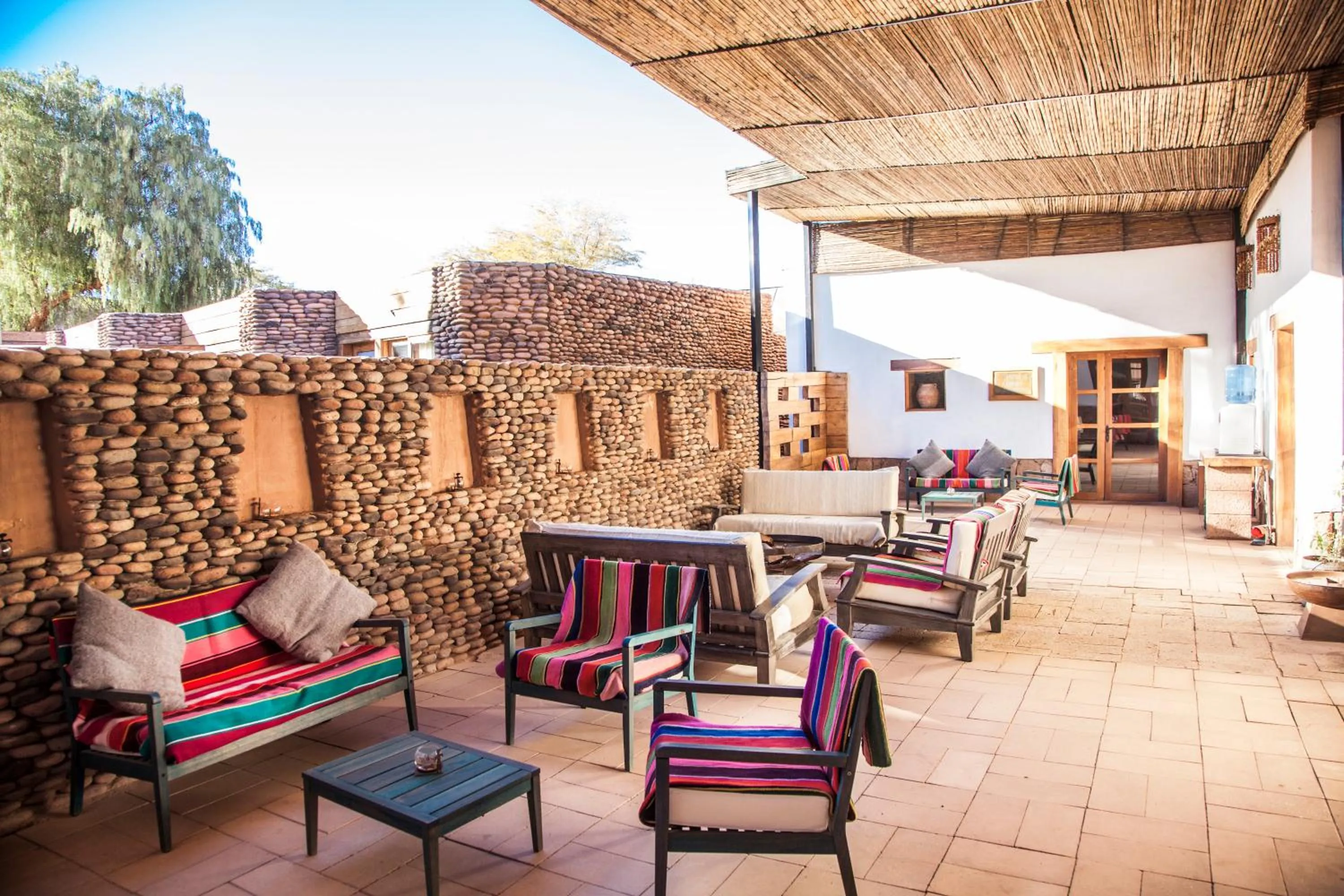 Patio in Terrantai Lodge