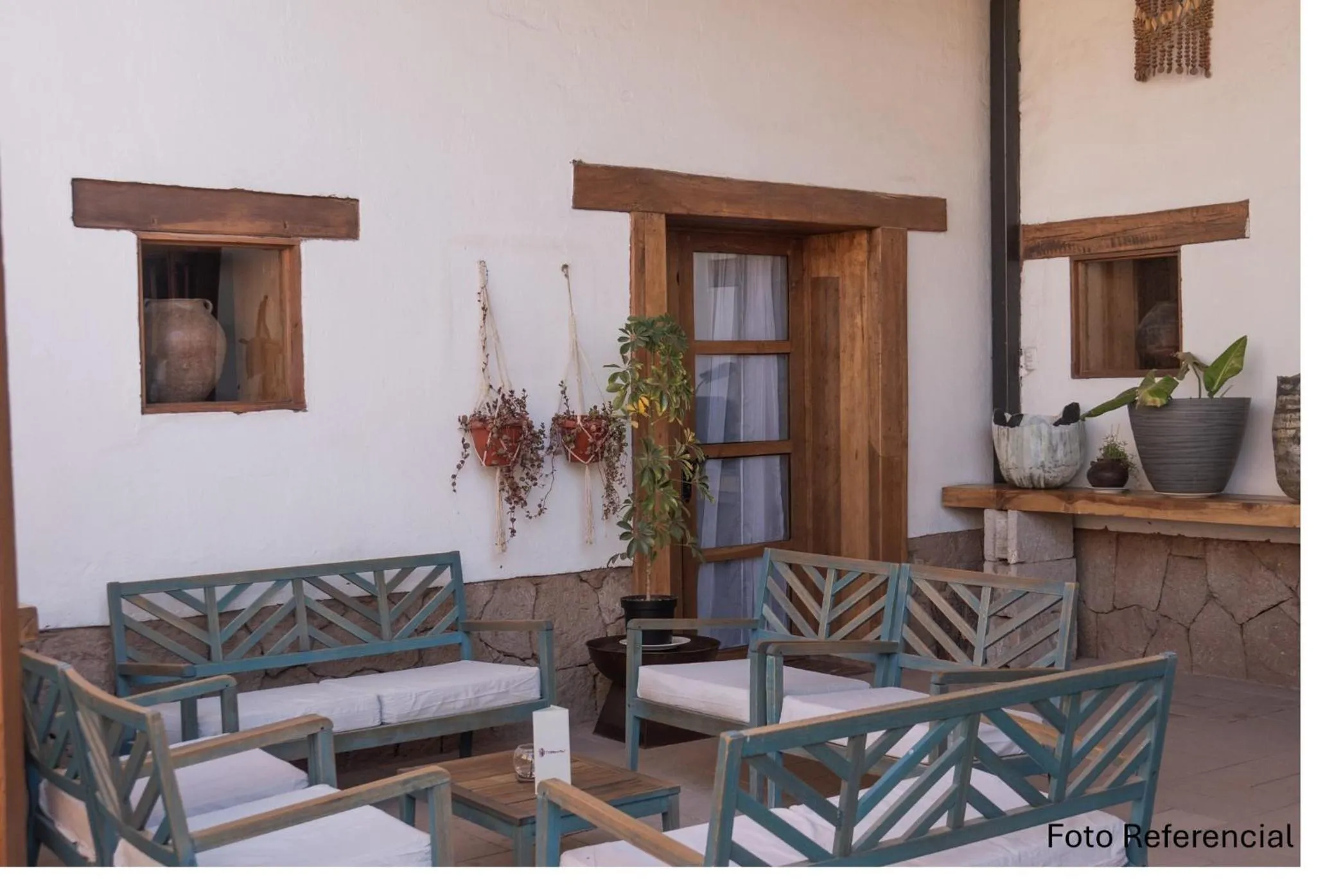 Patio in Terrantai Lodge