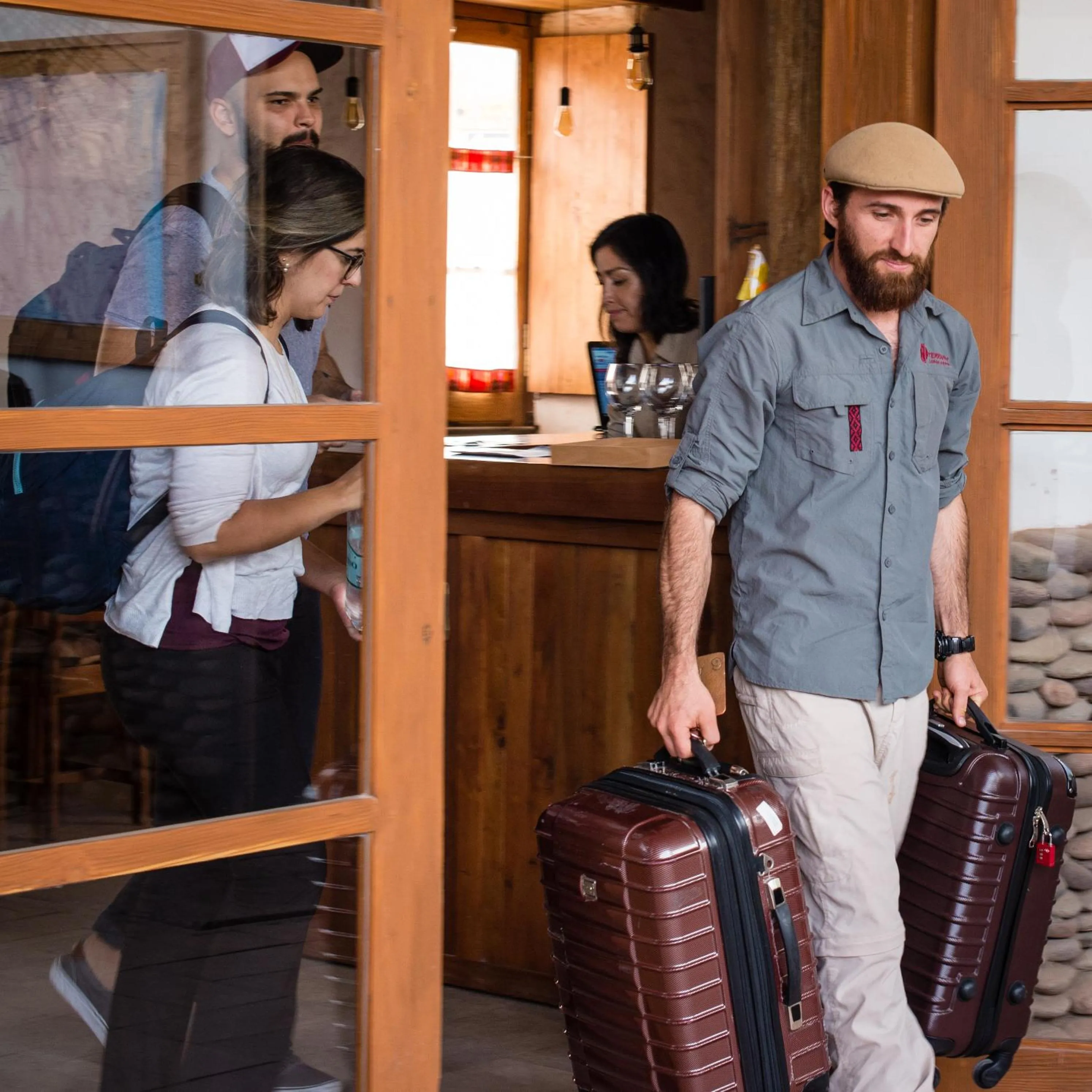 Staff in Terrantai Lodge