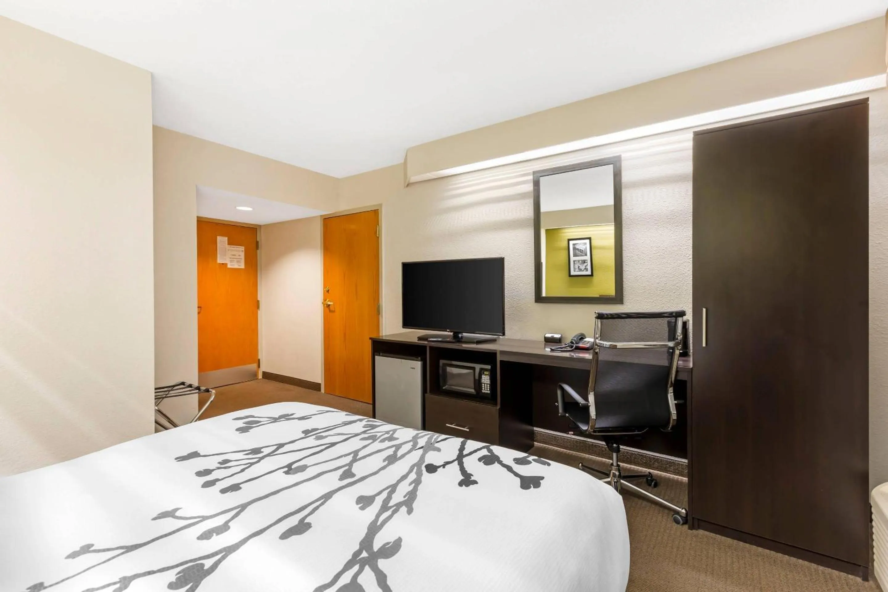 Bedroom, Bed in Sleep Inn at Greenville Convention Center