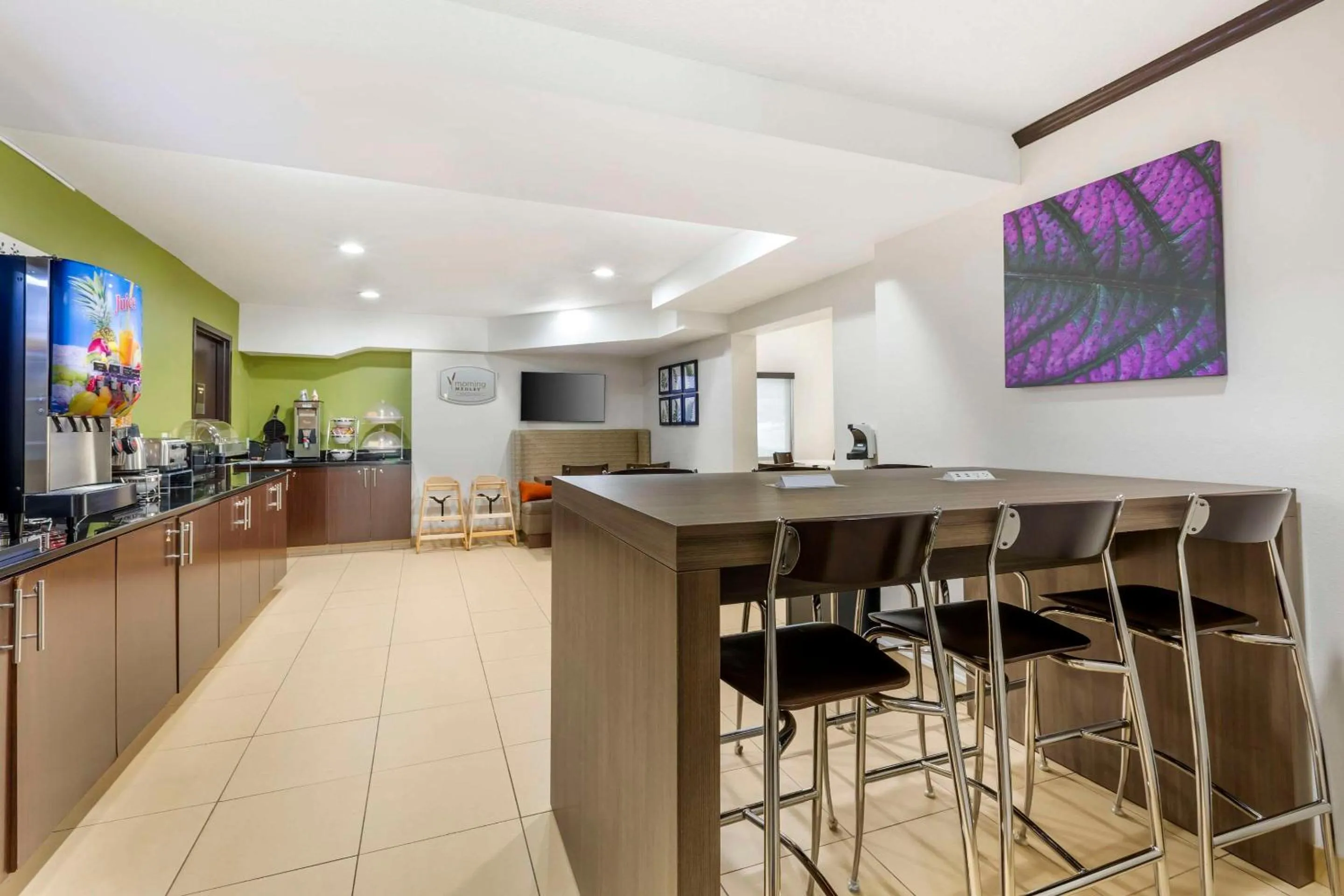 Seating area in Sleep Inn at Greenville Convention Center