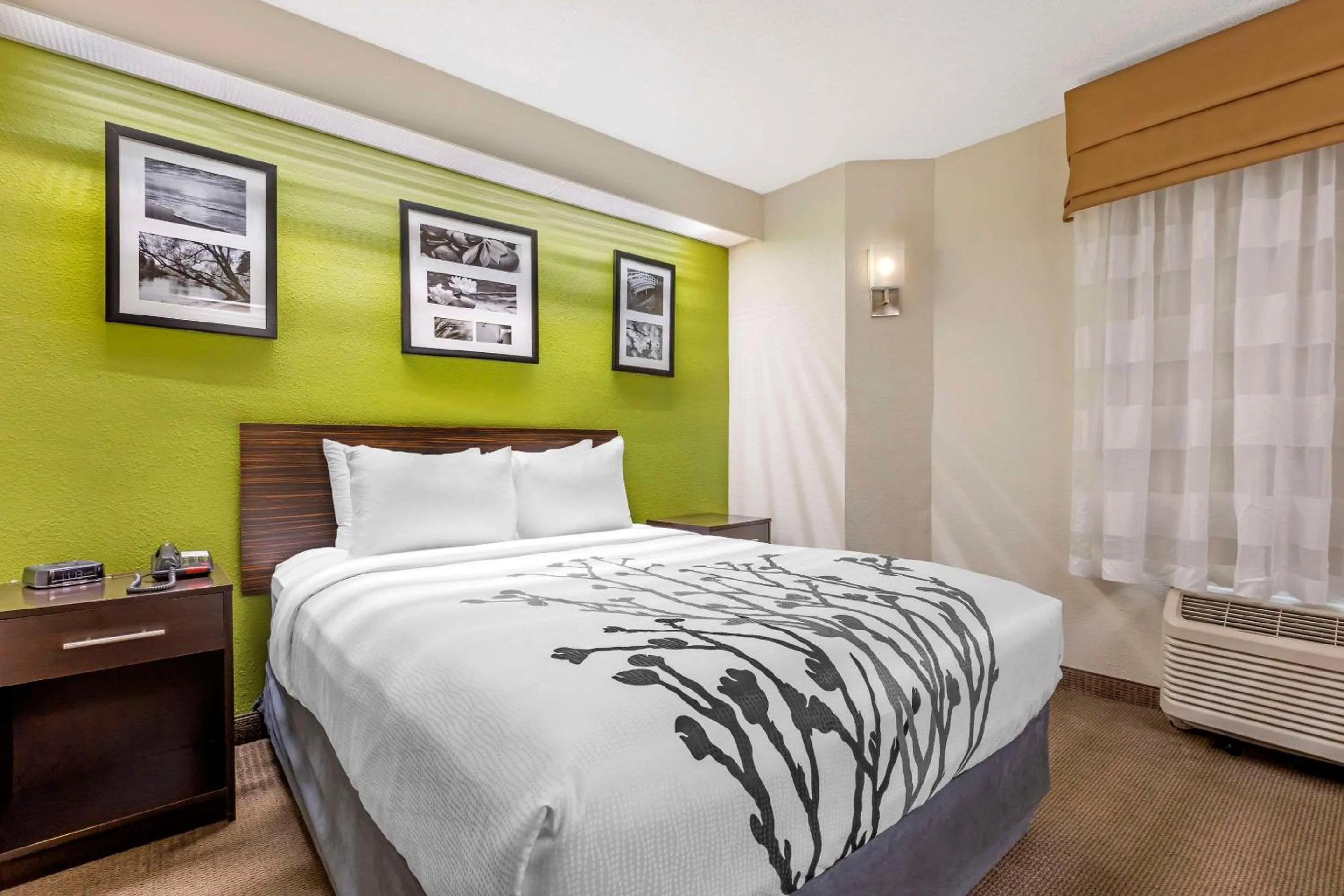 Bedroom, Bed in Sleep Inn at Greenville Convention Center