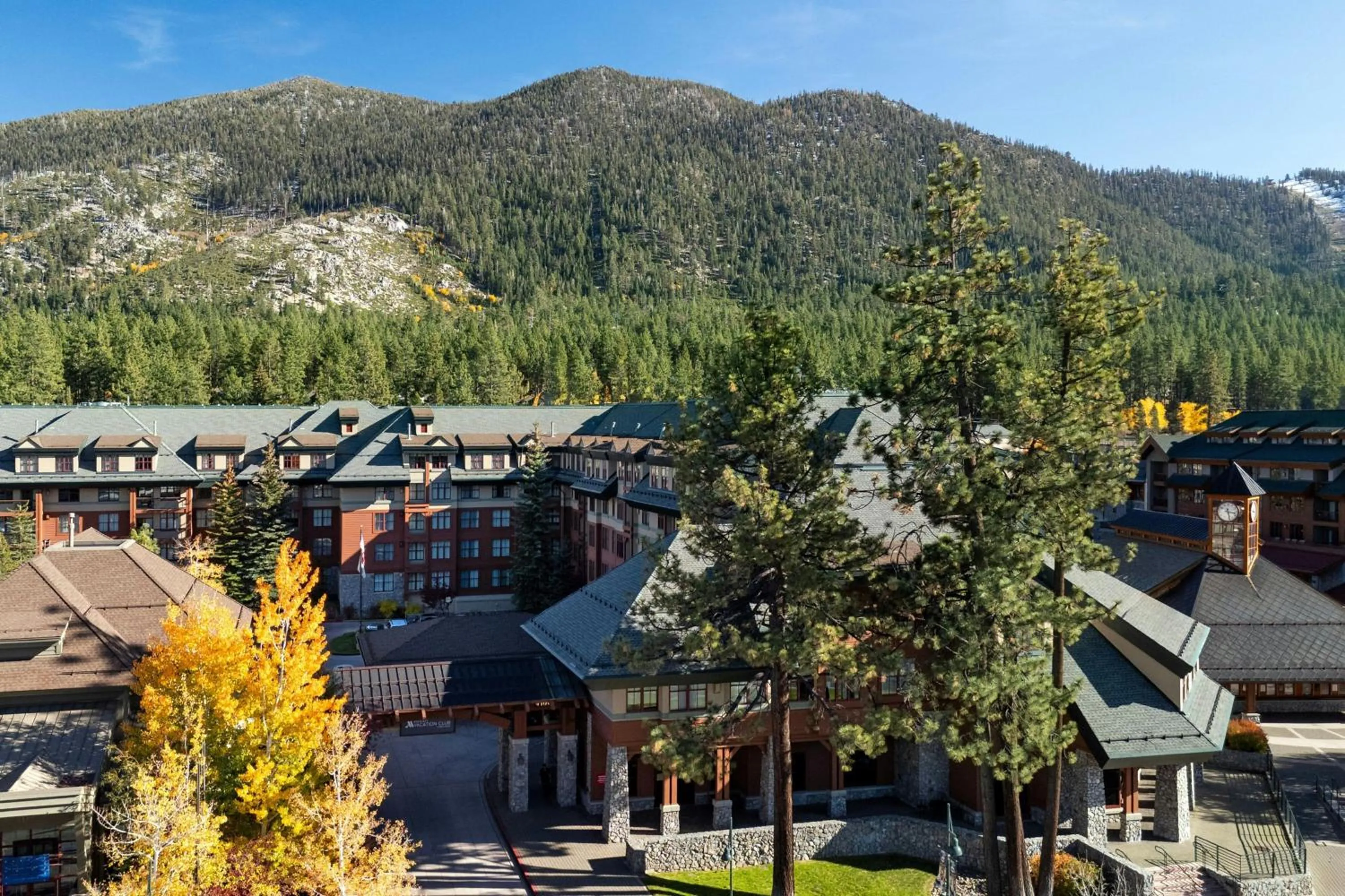 Property building in Marriott's Timber Lodge