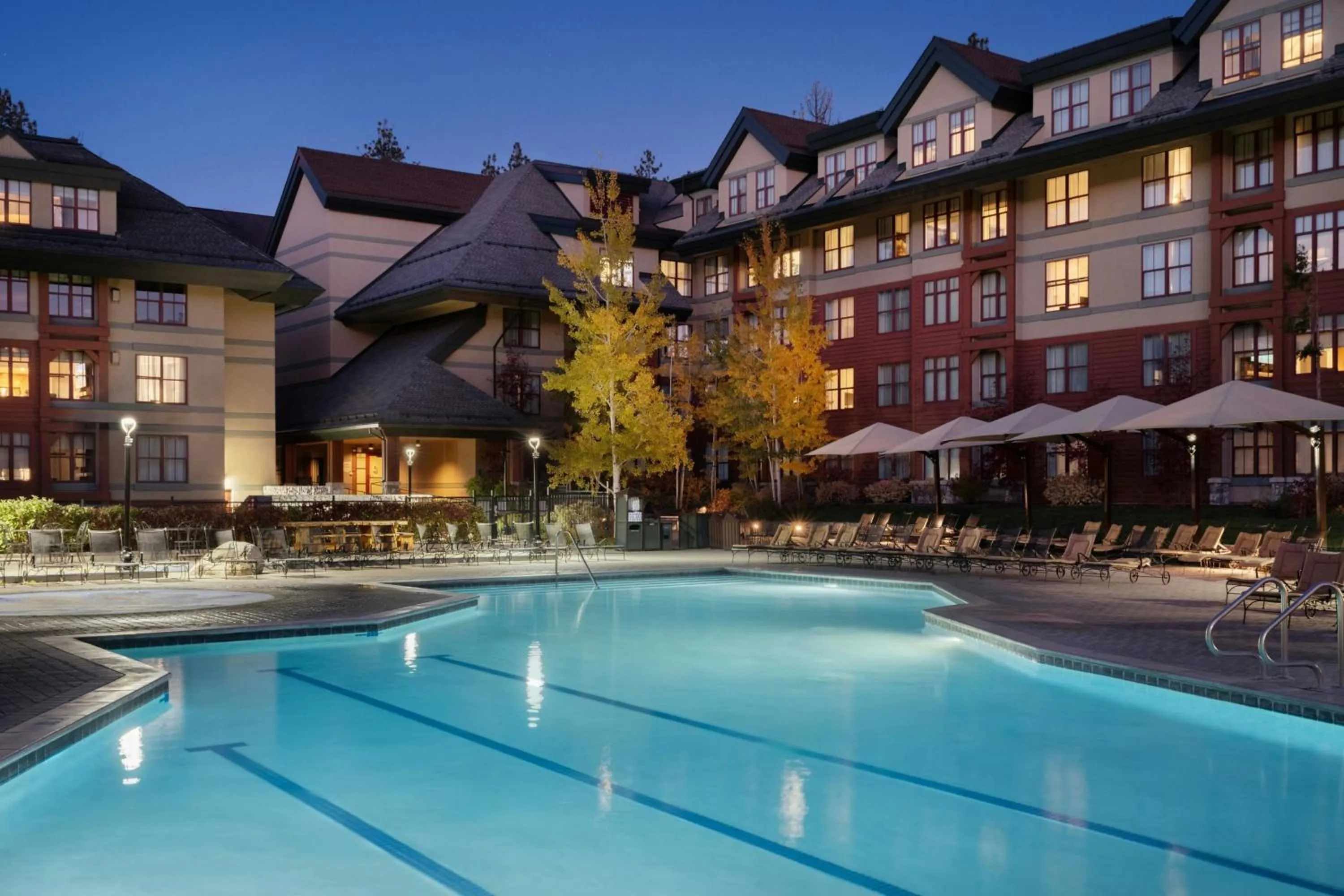 Swimming pool in Marriott's Timber Lodge