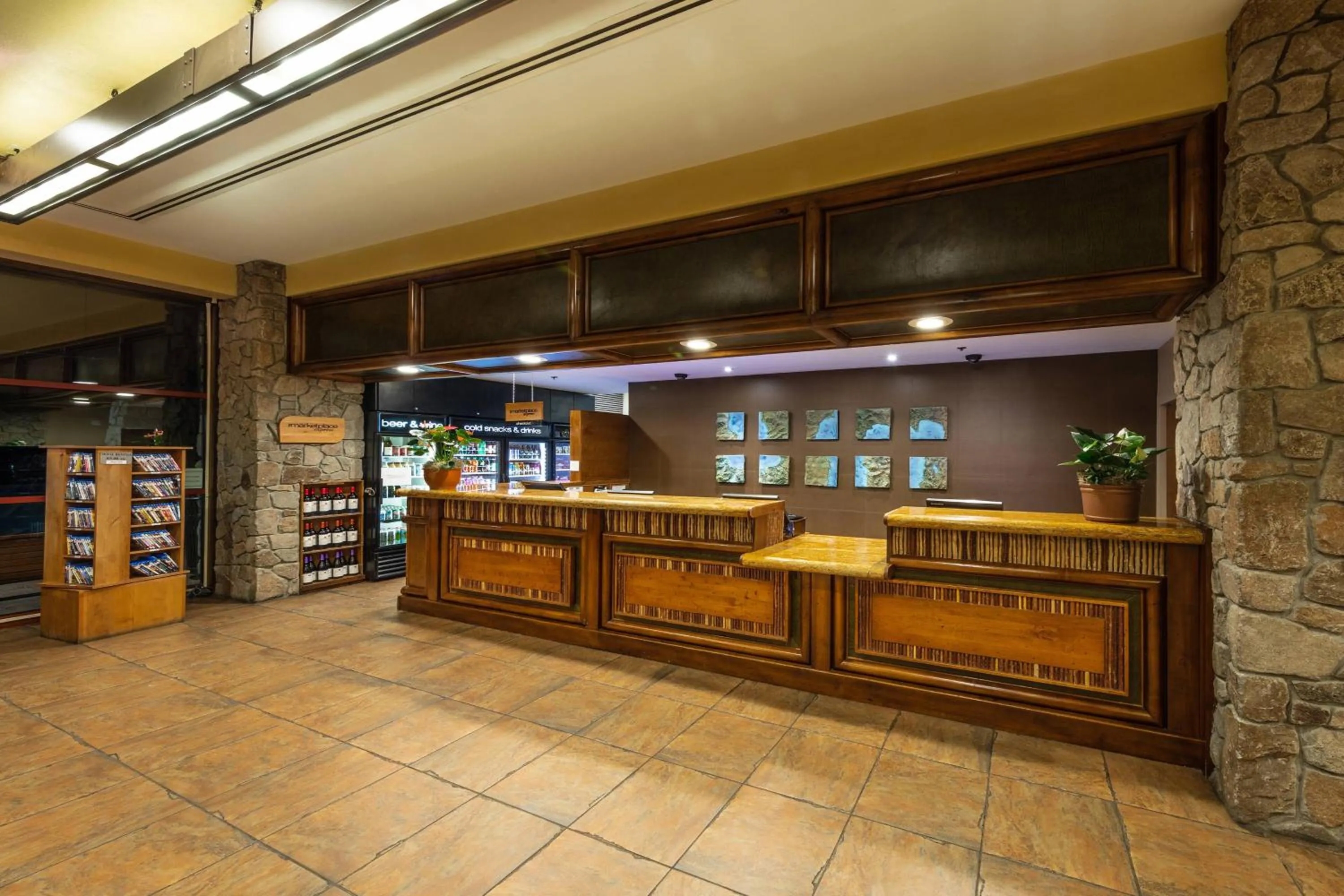 Lobby or reception in Marriott's Timber Lodge