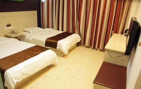 Bed in Thank Inn Chain Shandong Zaozhuang Taierzhuang Gucheng Development Area Rapid Bus Station