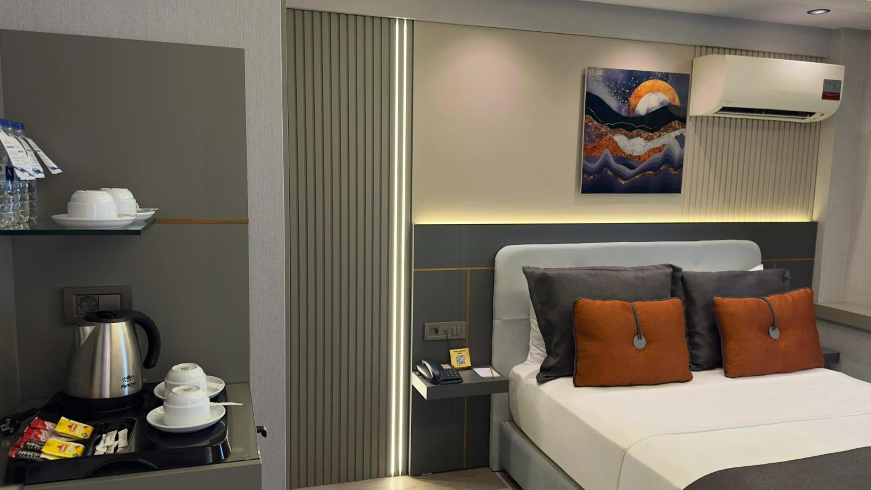 Bed in AHC Old City Hotel