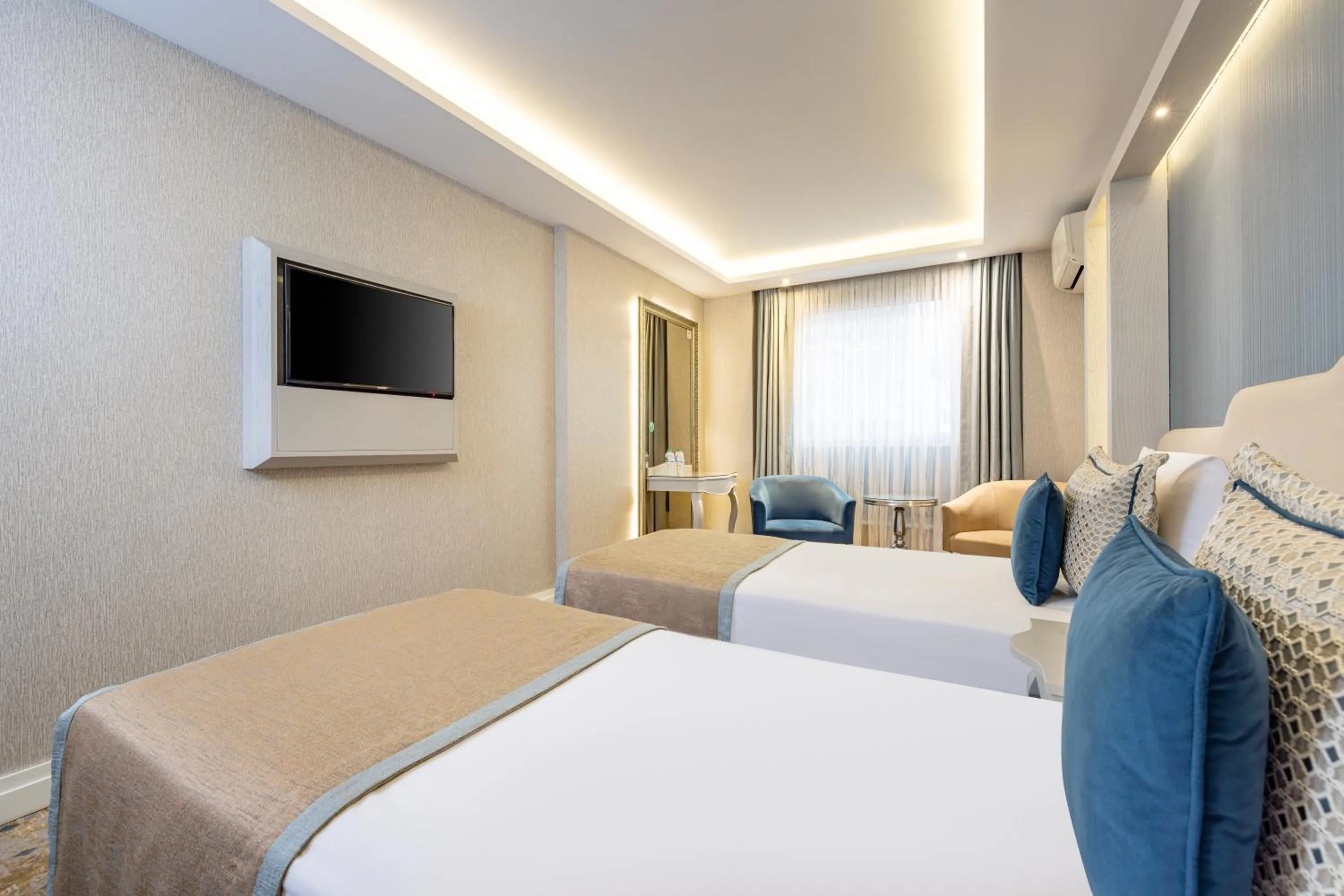 Bed in AHC Old City Hotel