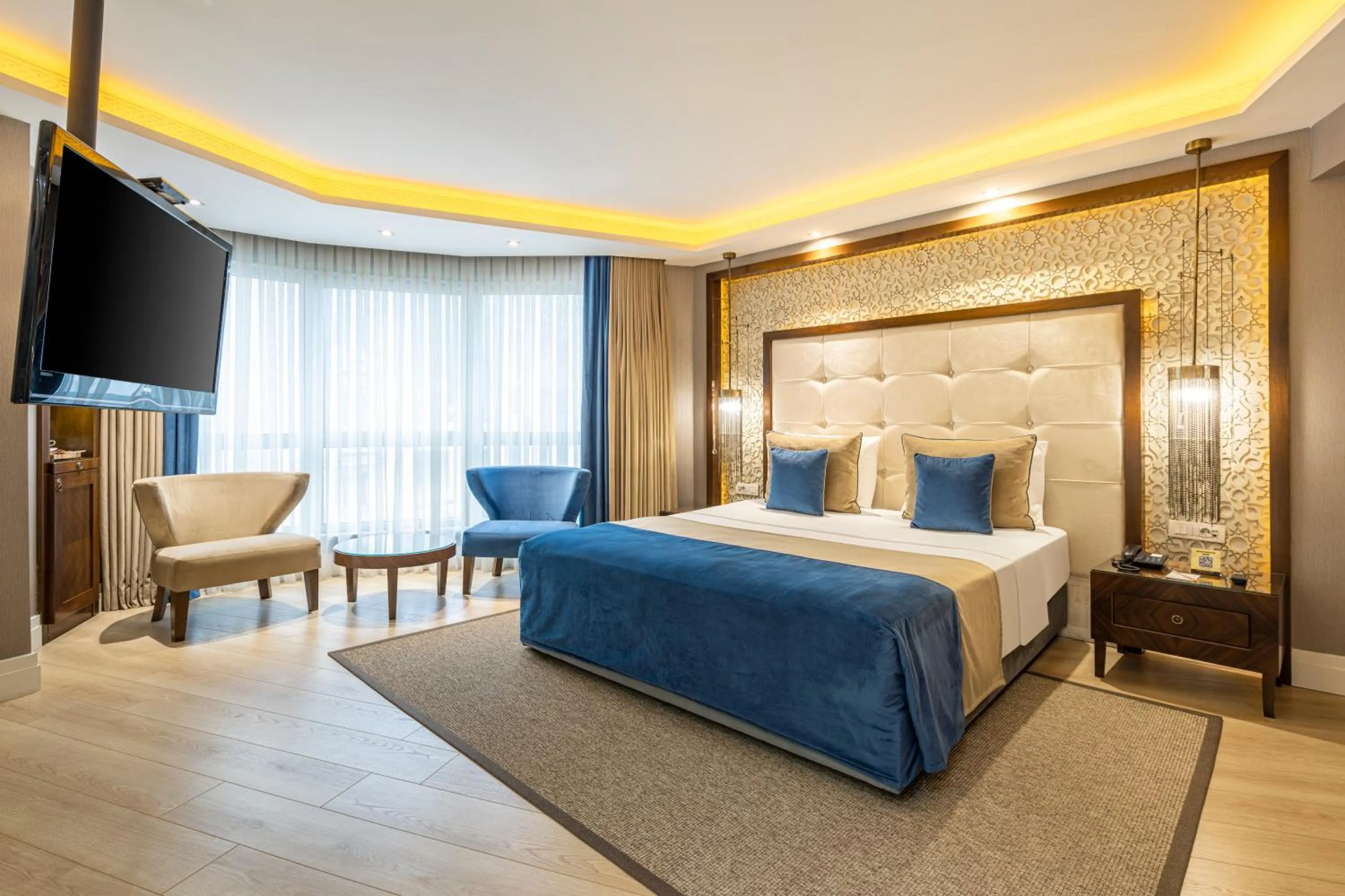 Bed in AHC Old City Hotel