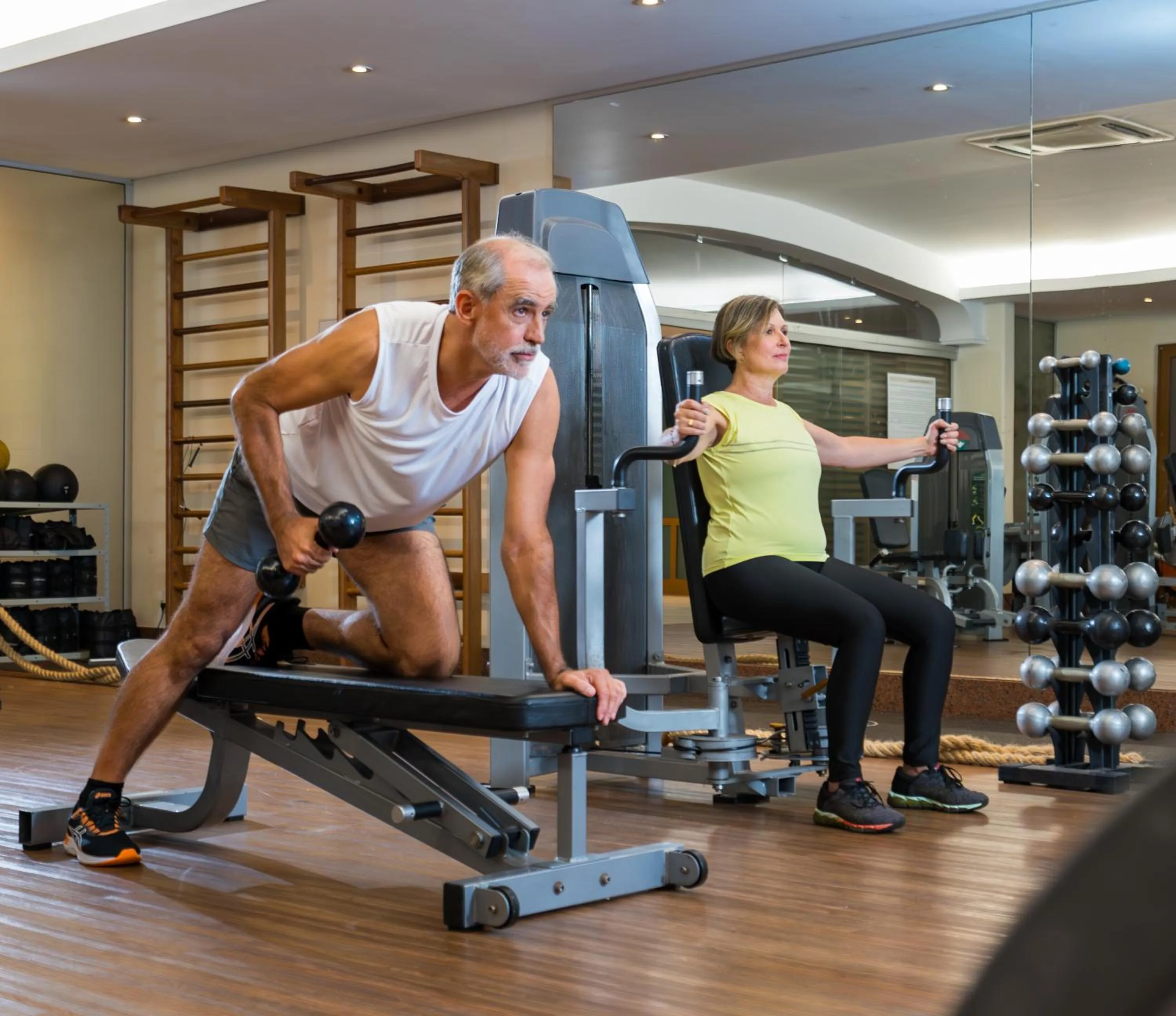 Fitness centre/facilities in Royal Palm Plaza Resort