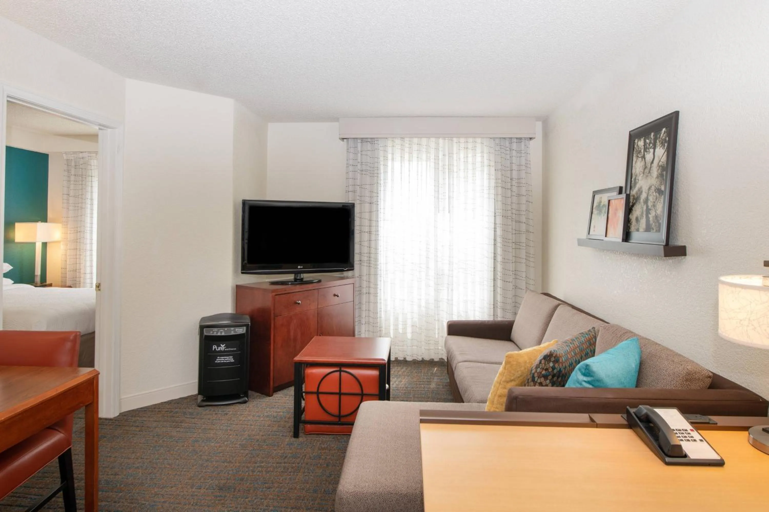 Bedroom, Bed in Residence Inn by Marriott Newark Silicon Valley