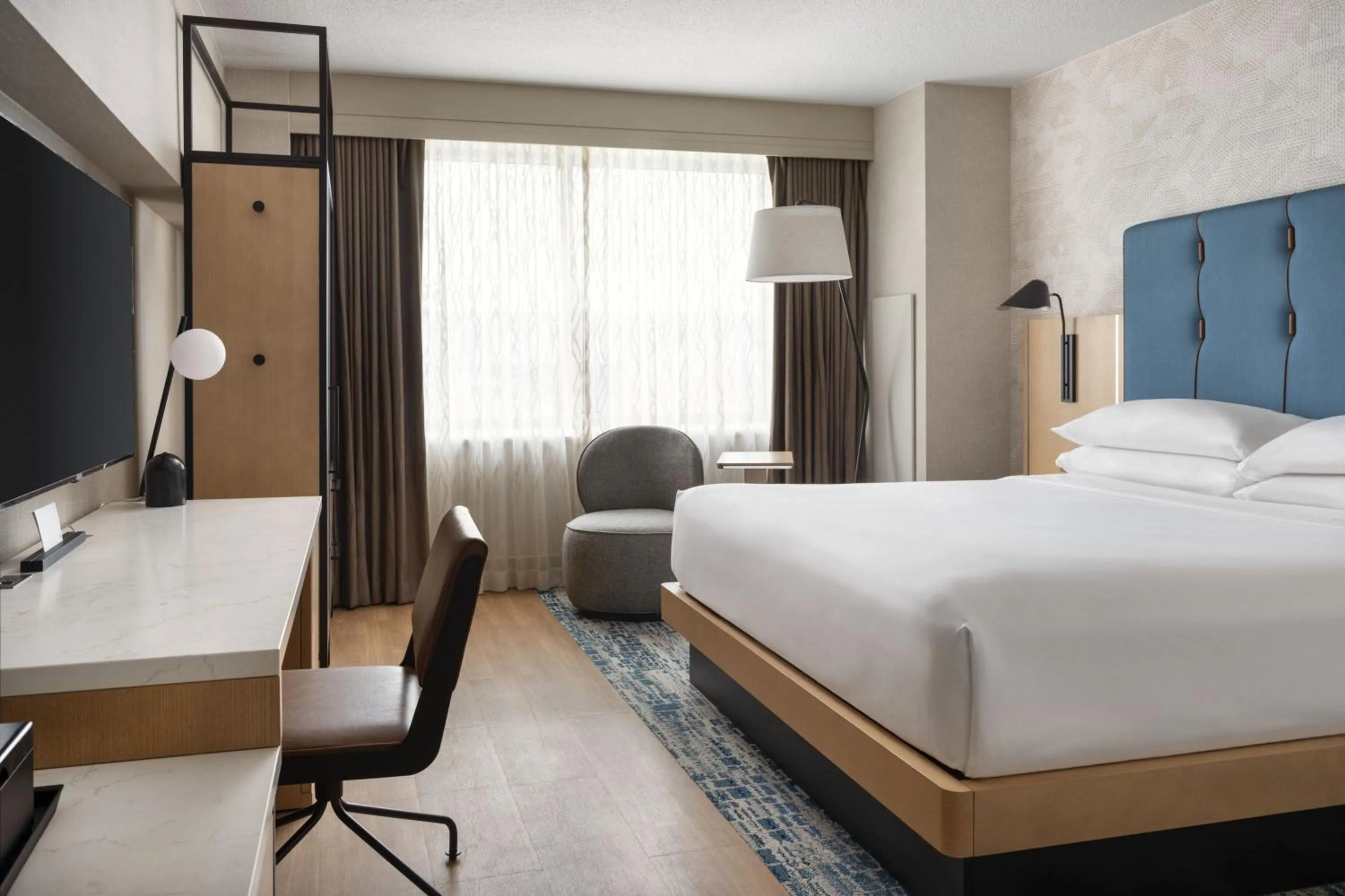 Bedroom, Bed in San Jose Marriott