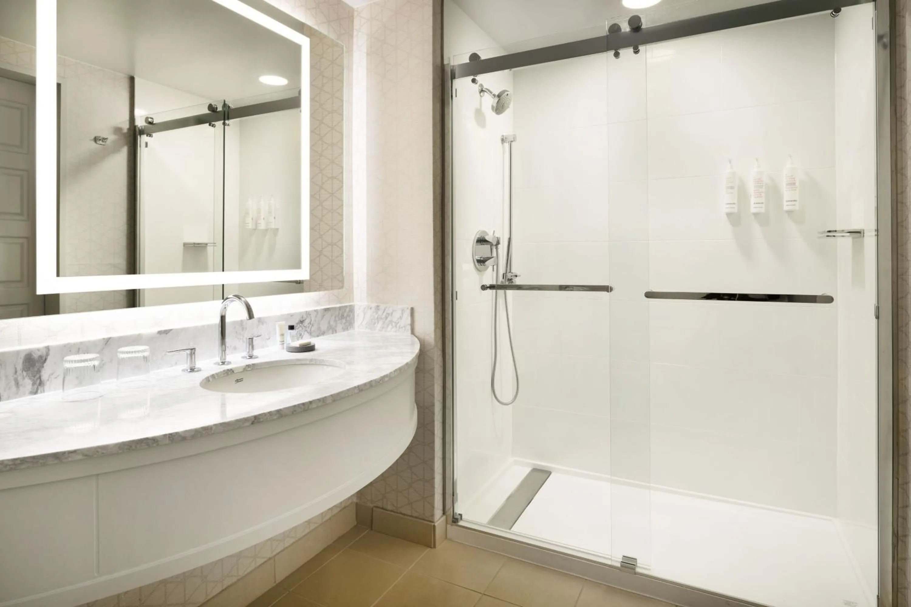 Bathroom in San Jose Marriott