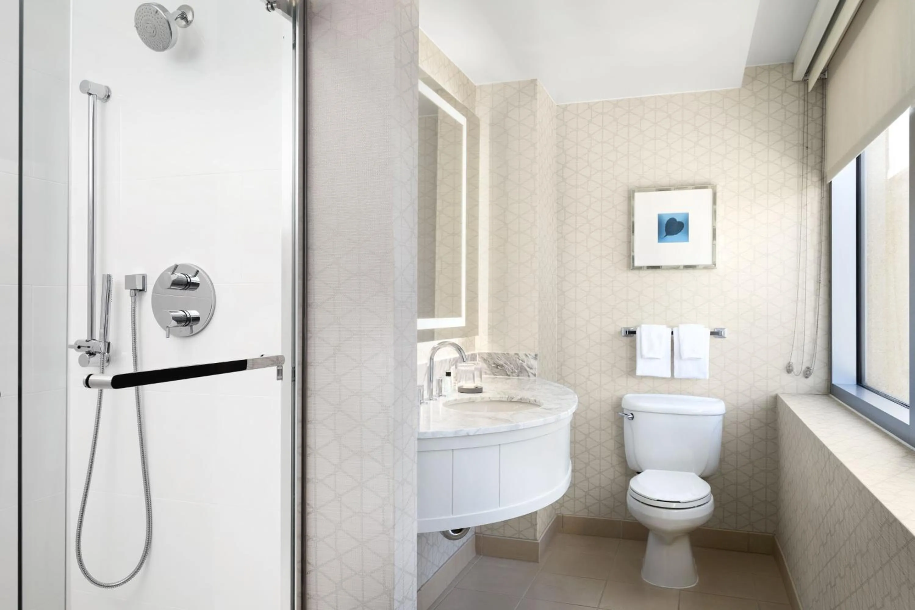 Bathroom in San Jose Marriott