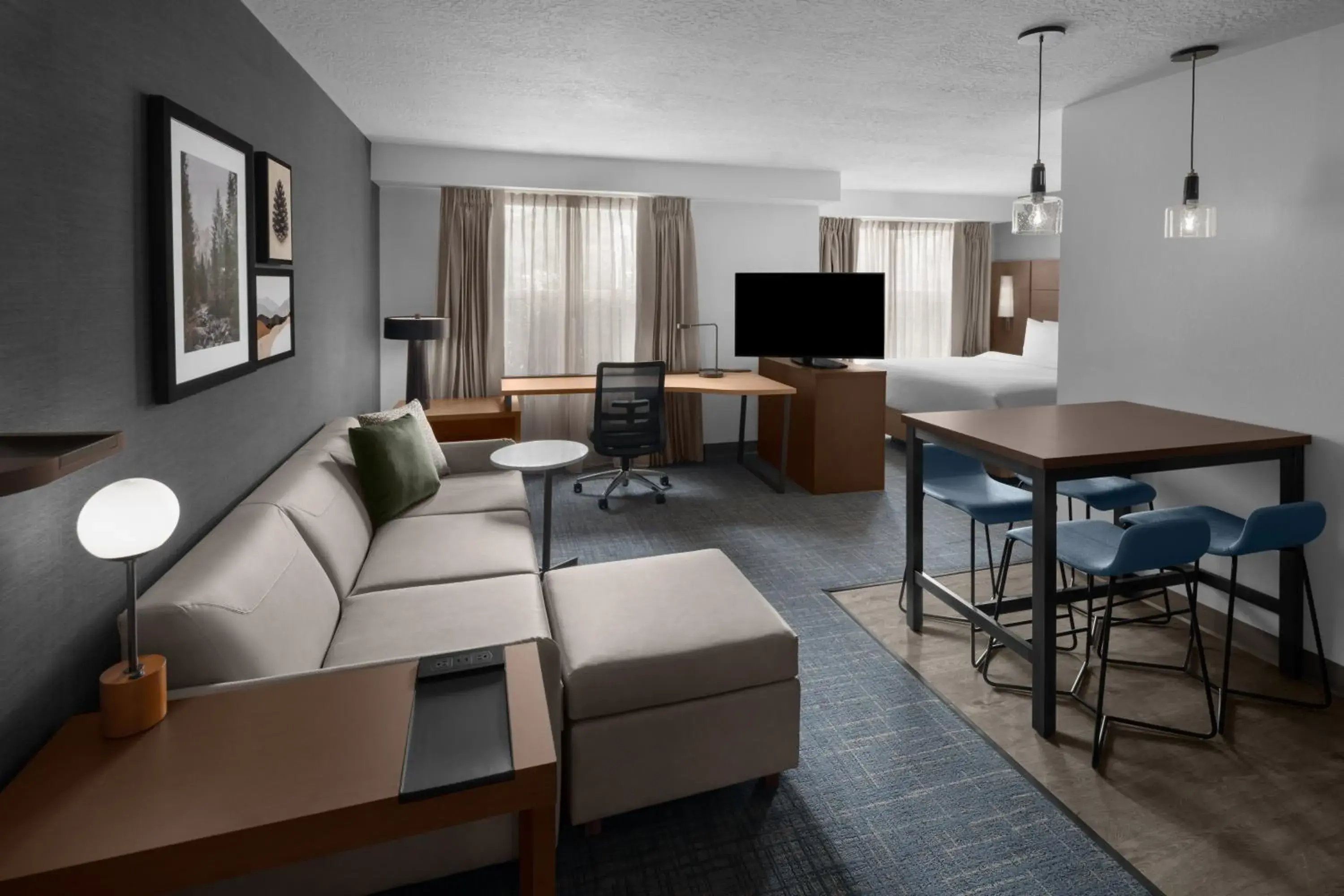 King Studio with Sofa Bed in Residence Inn Salt Lake City Cottonwood King Studio with Sofa Bed in Residence Inn Salt Lake City Cottonwood