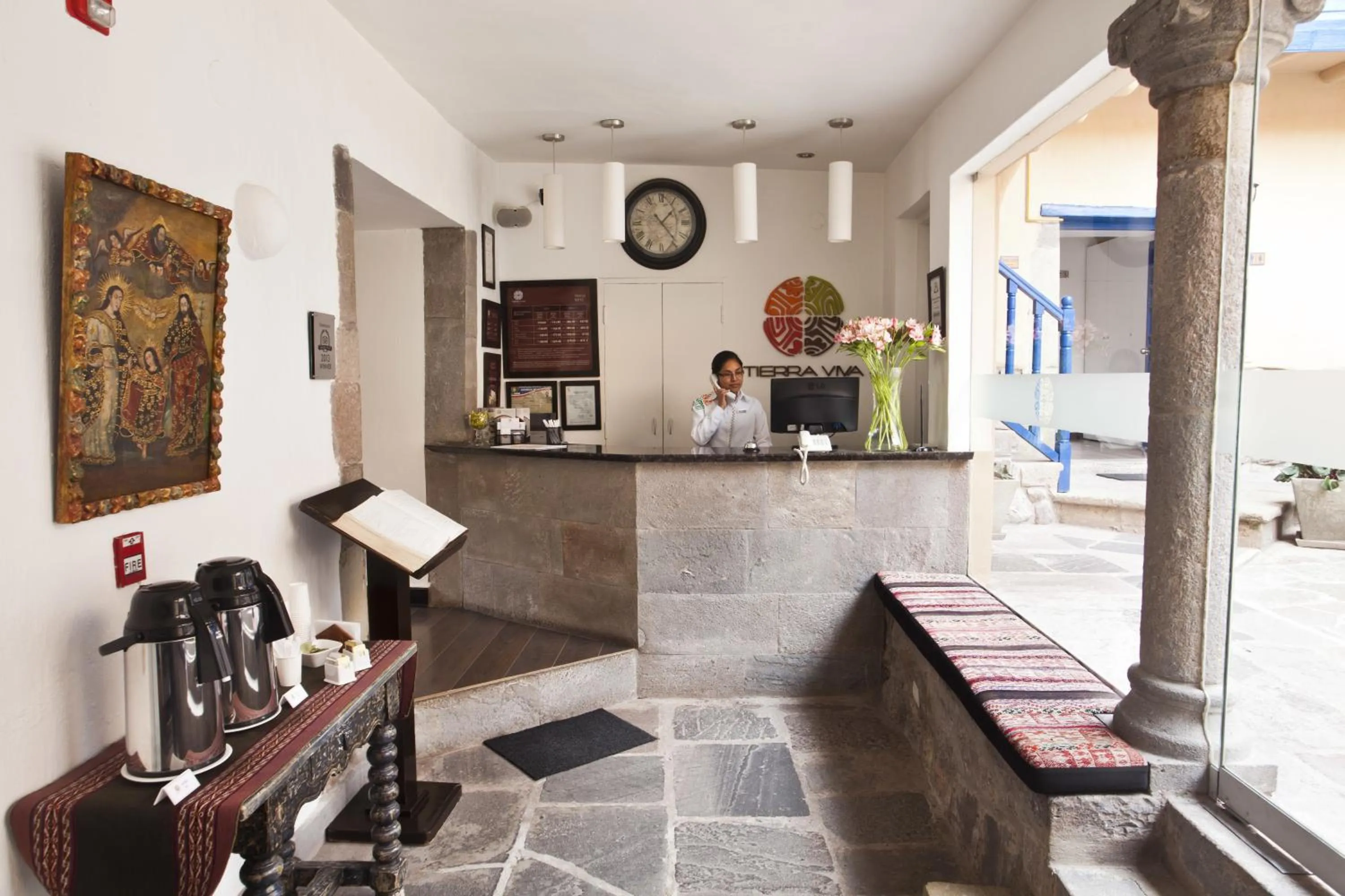 Lobby or reception in Tierra Viva Cusco Saphi Hotel