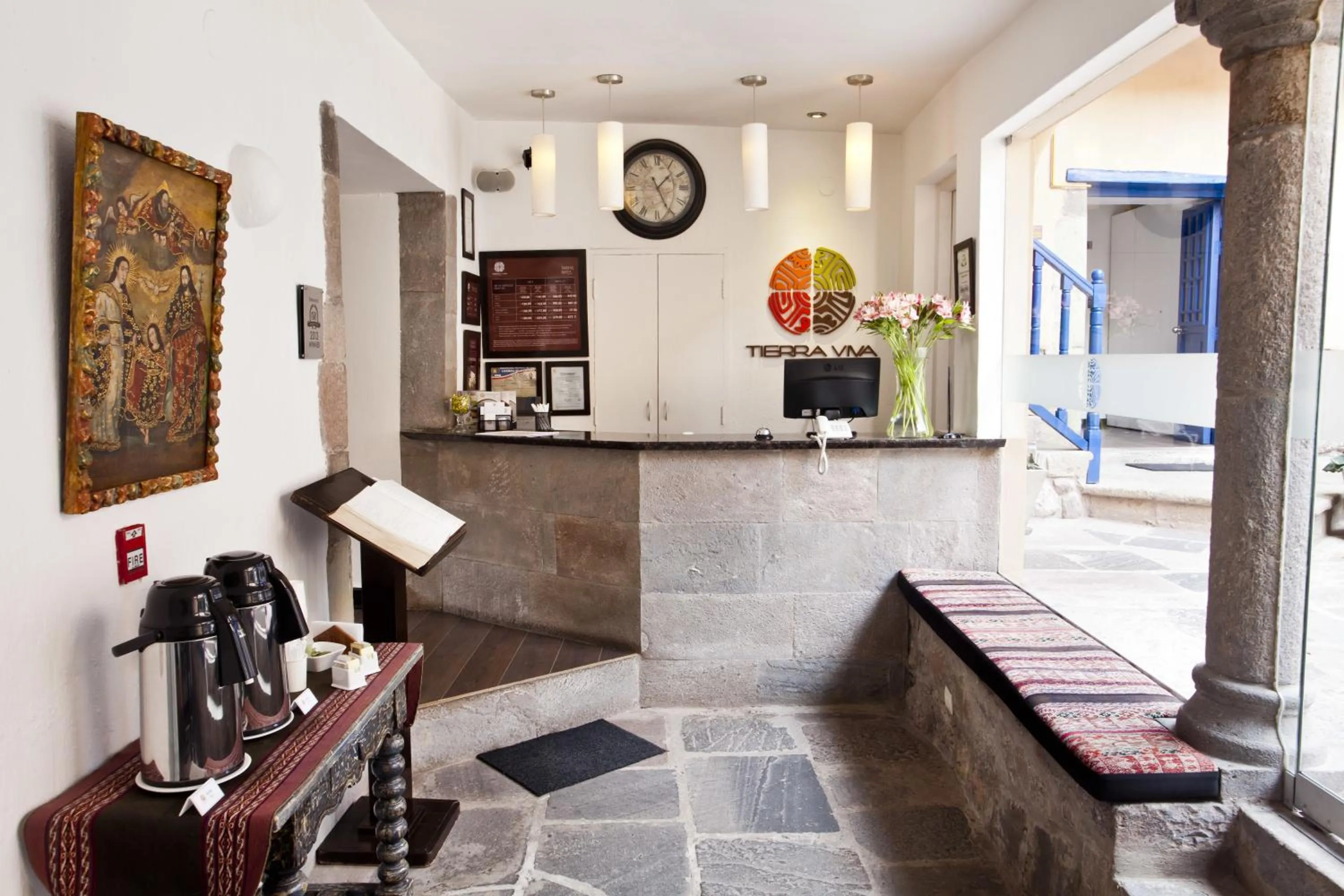 Lobby or reception in Tierra Viva Cusco Saphi Hotel