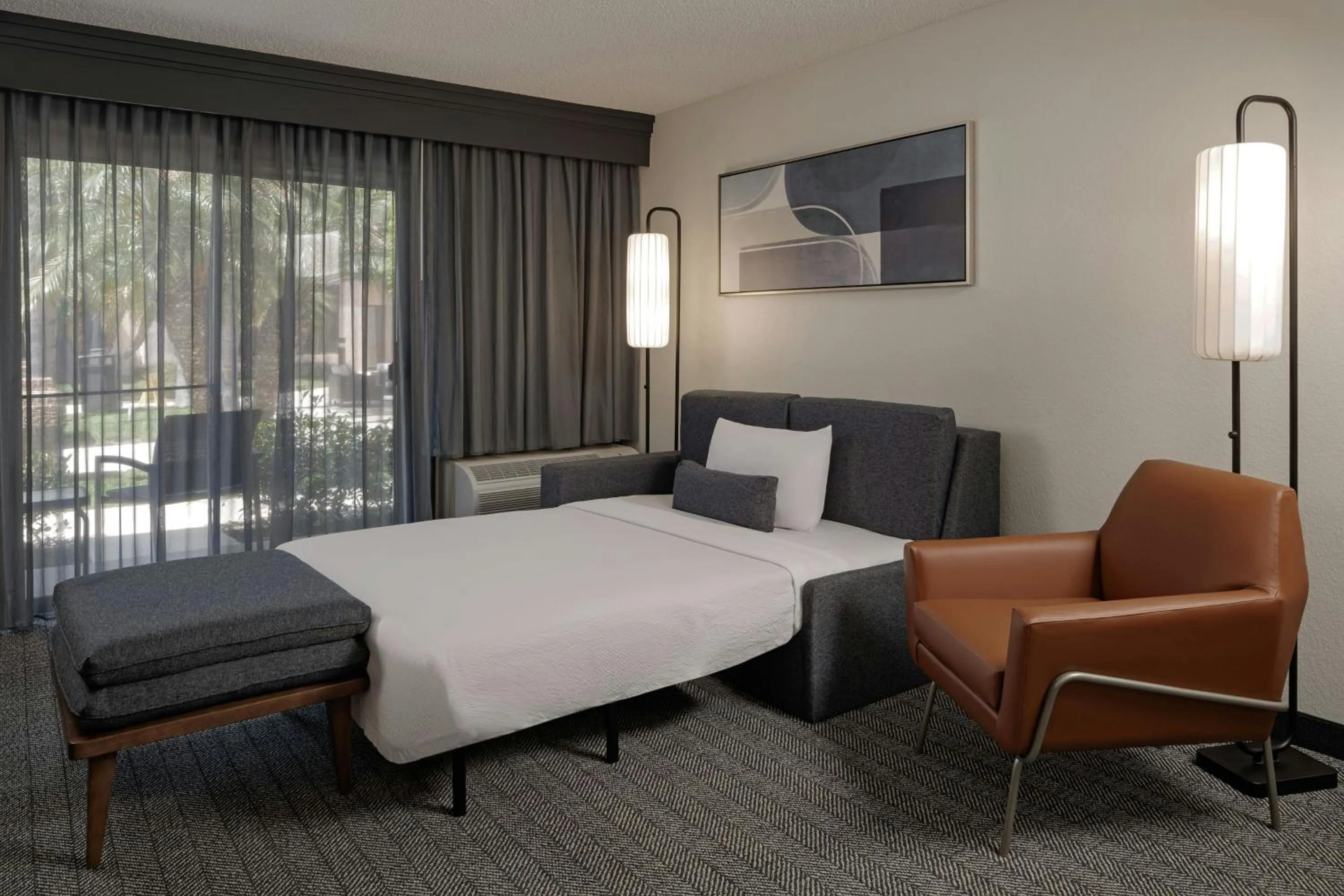 Photo of the whole room, Bed in Courtyard Anaheim Buena Park