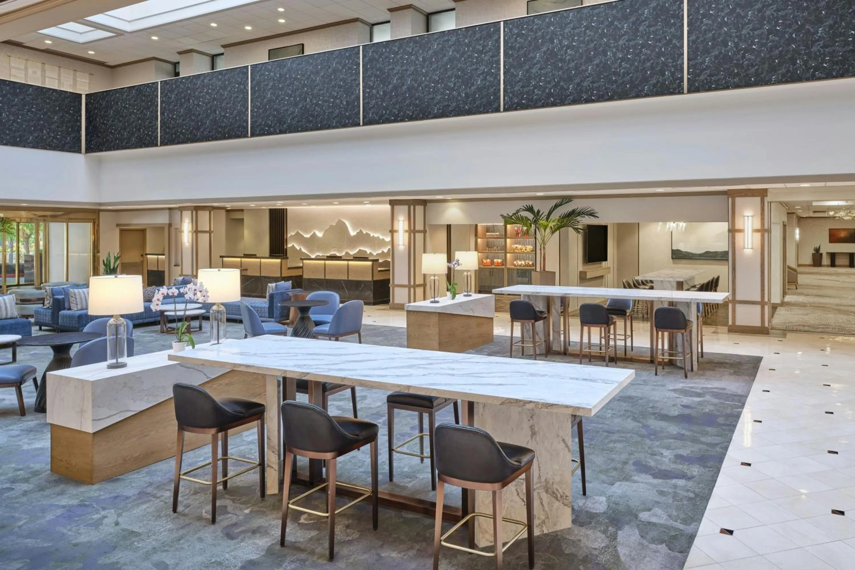 Lobby or reception in Salt Lake Marriott Downtown at City Creek