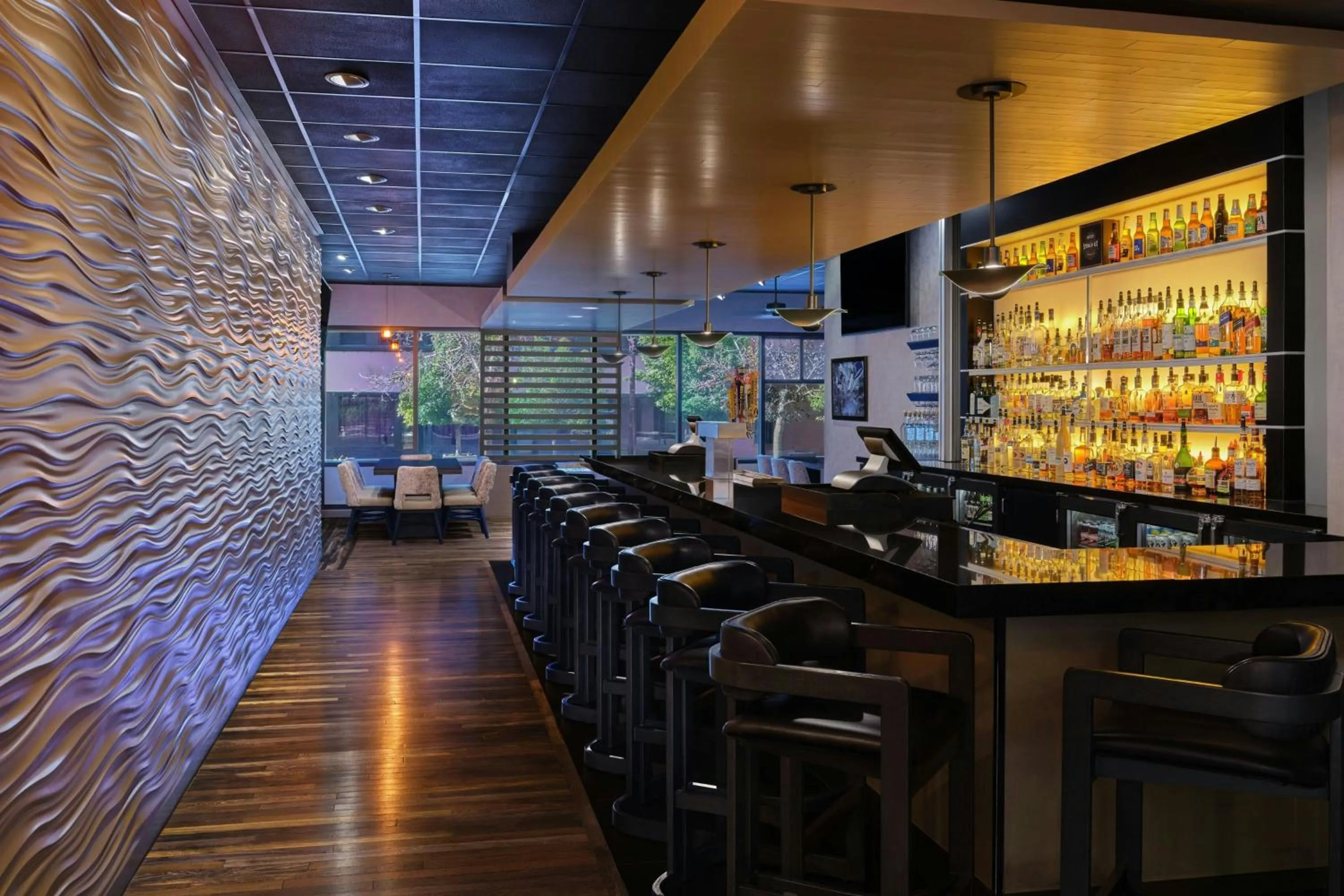 Lounge or bar in Salt Lake Marriott Downtown at City Creek