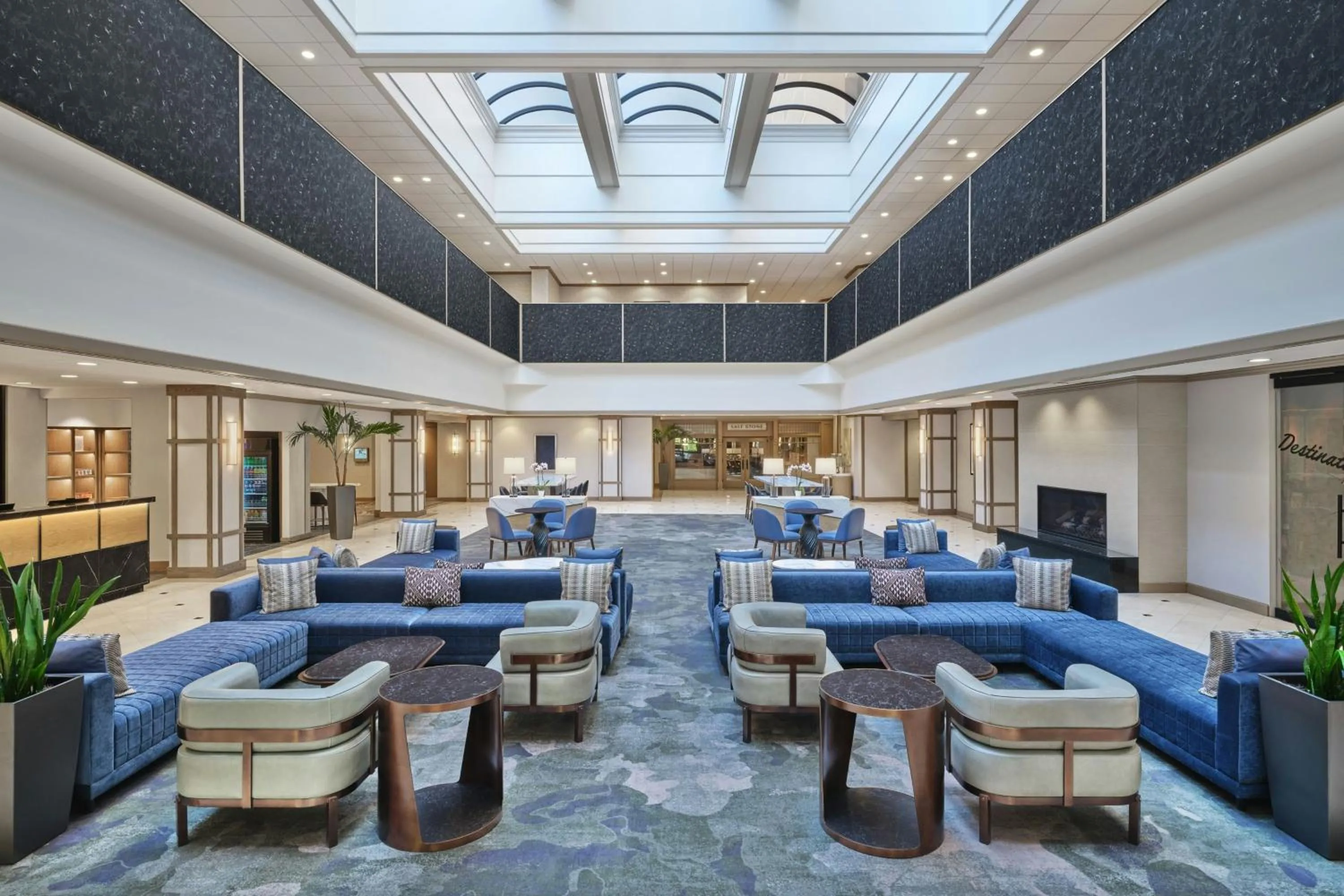 Lobby or reception in Salt Lake Marriott Downtown at City Creek