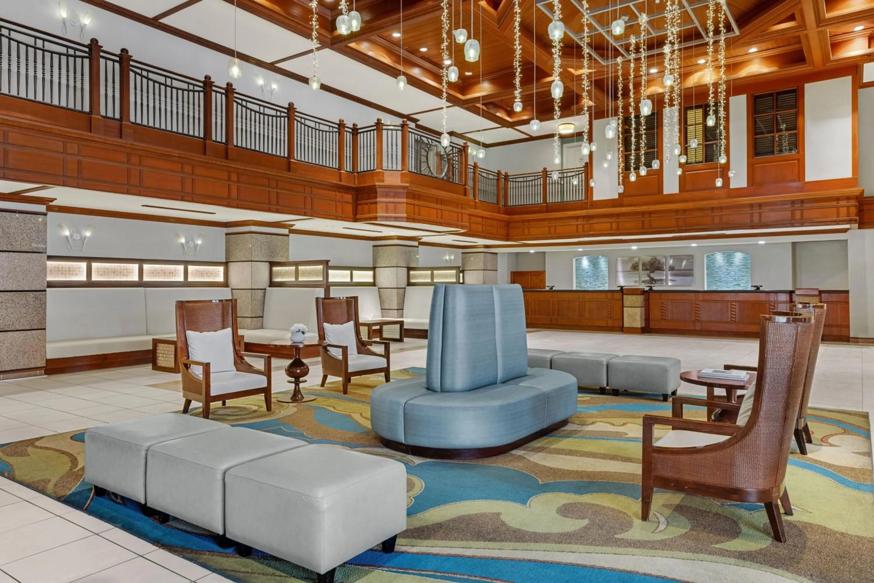 Lobby or reception in Marriott's Aruba Surf Club