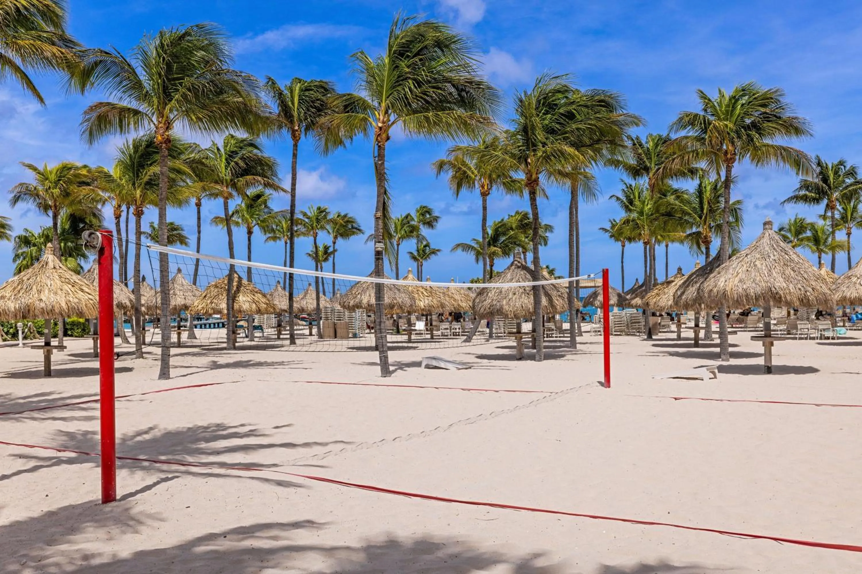 Fitness centre/facilities in Marriott's Aruba Surf Club