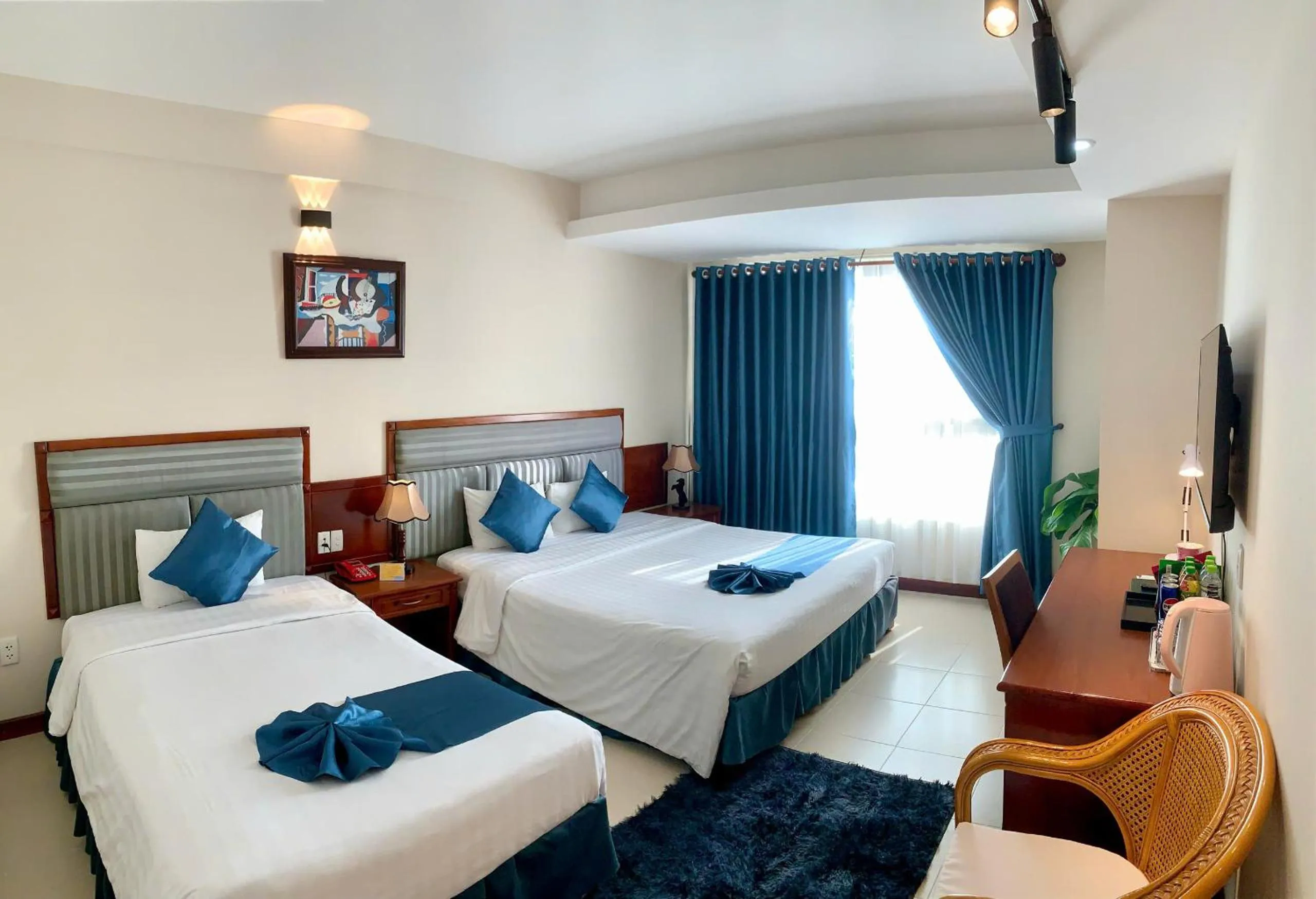 Bed in The Coast Hotel Vung Tau