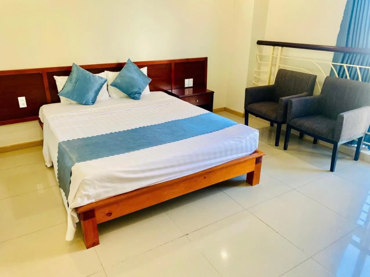 Bed in The Coast Hotel Vung Tau