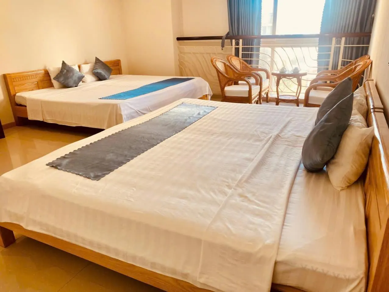 Bed in The Coast Hotel Vung Tau