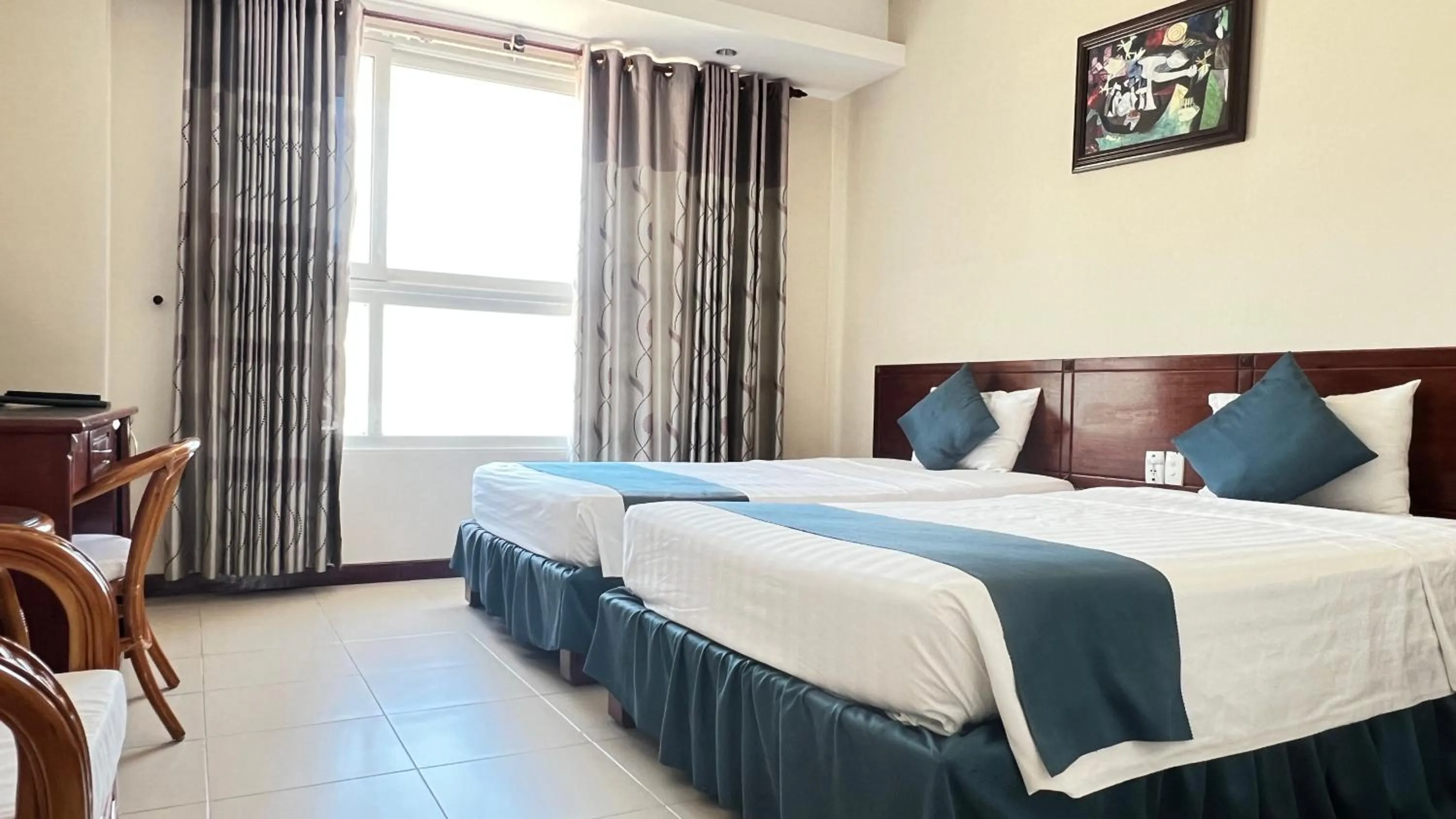 Bed in The Coast Hotel Vung Tau