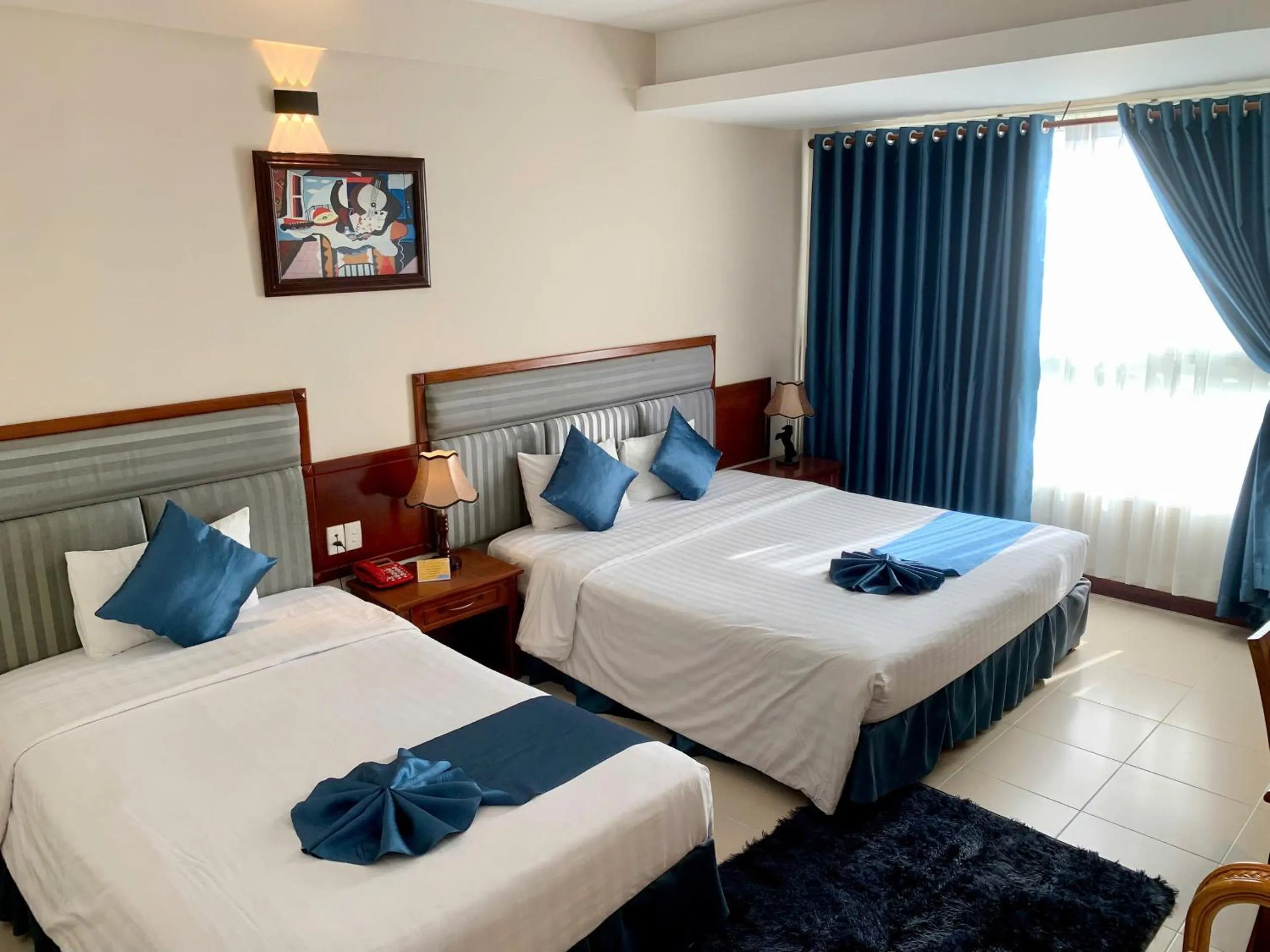 Bed in The Coast Hotel Vung Tau