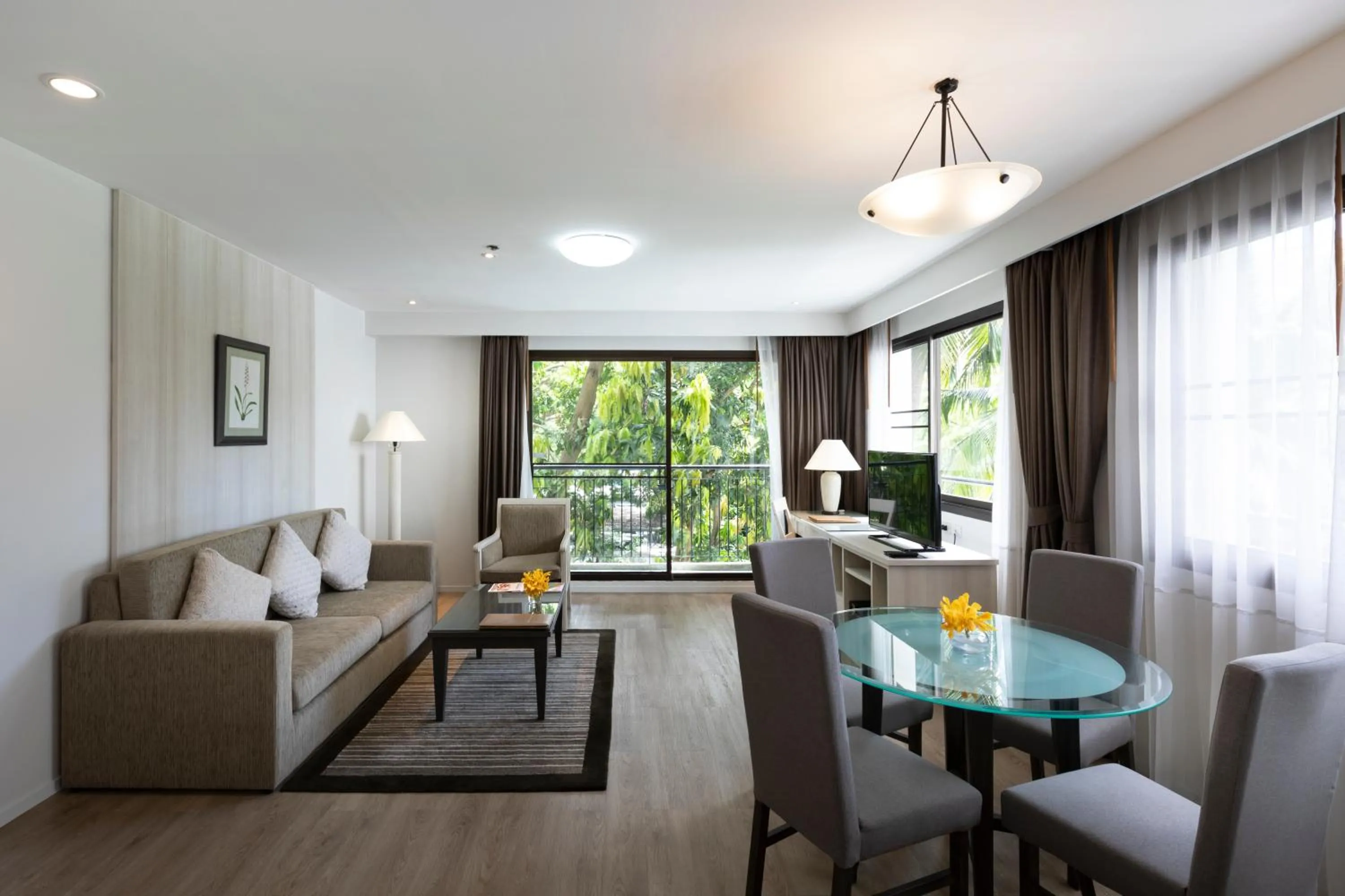 Living room in Kantary Bay Hotel And Serviced Apartments Sriracha