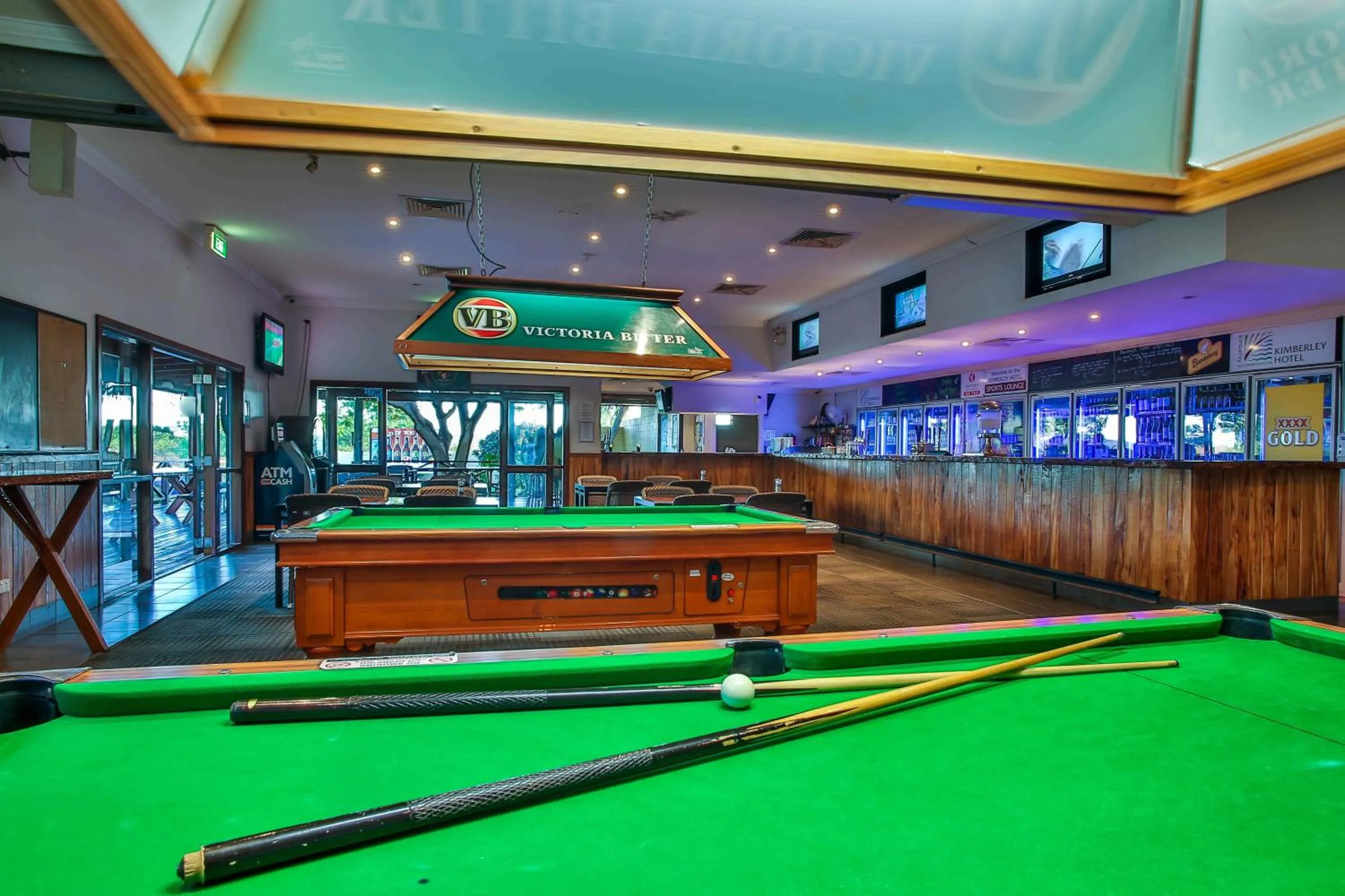Billiard in Kimberley Hotel