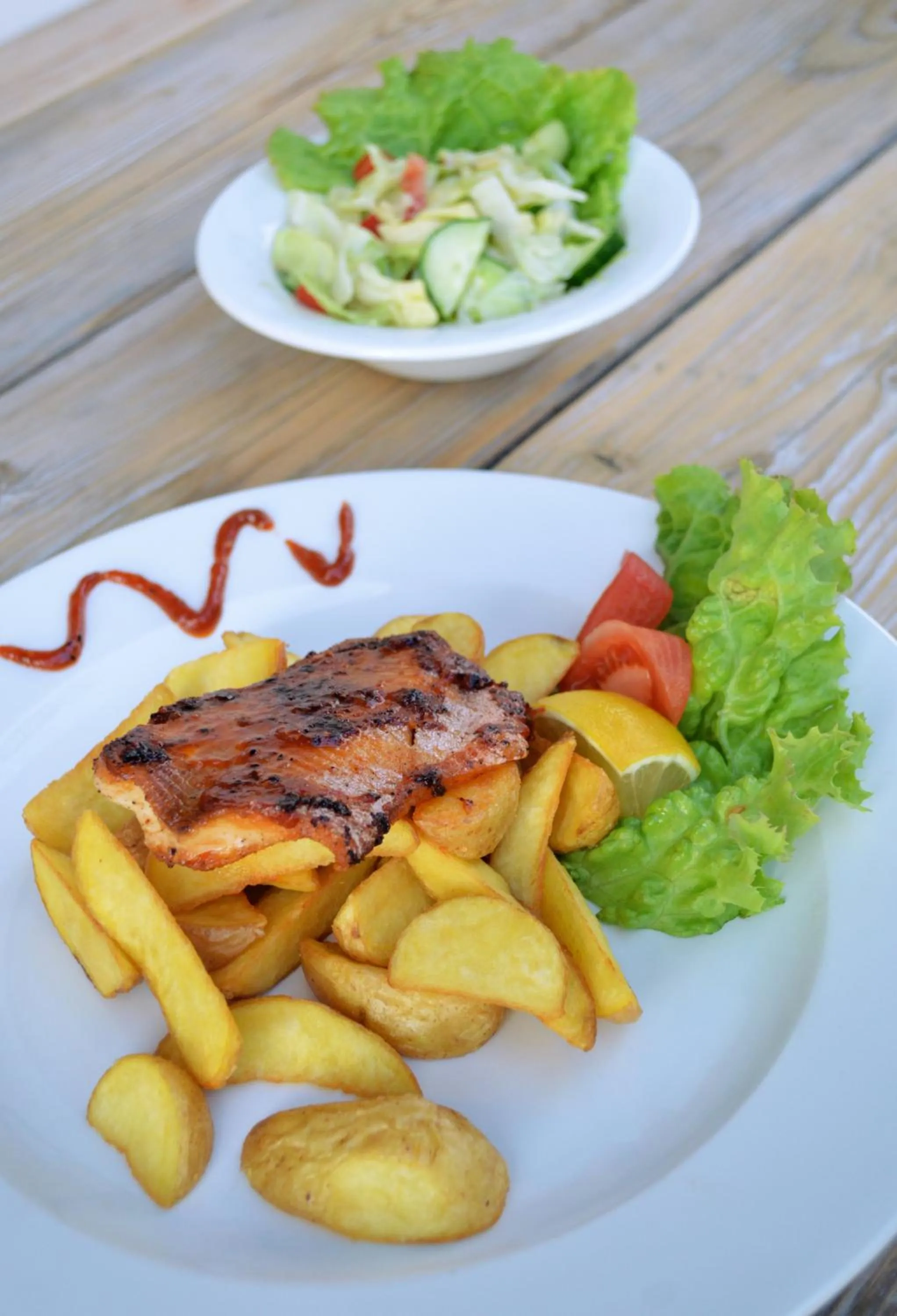 Restaurant/places to eat in Hotel Aquamarin