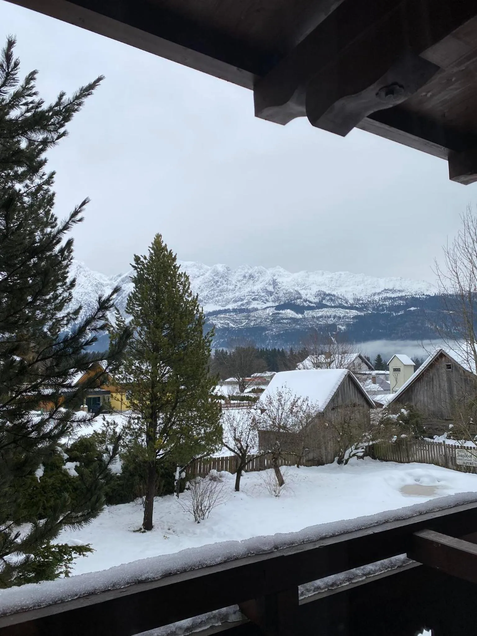 Mountain view in Hotel Aquamarin